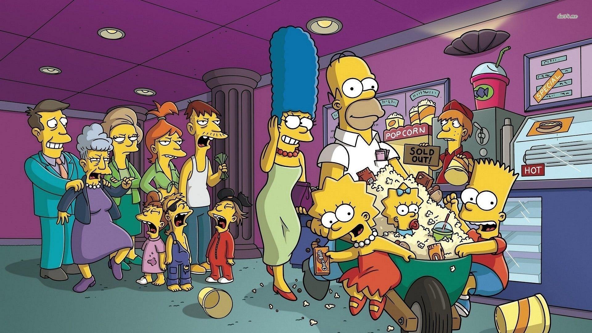 the simpsons wallpapers HD