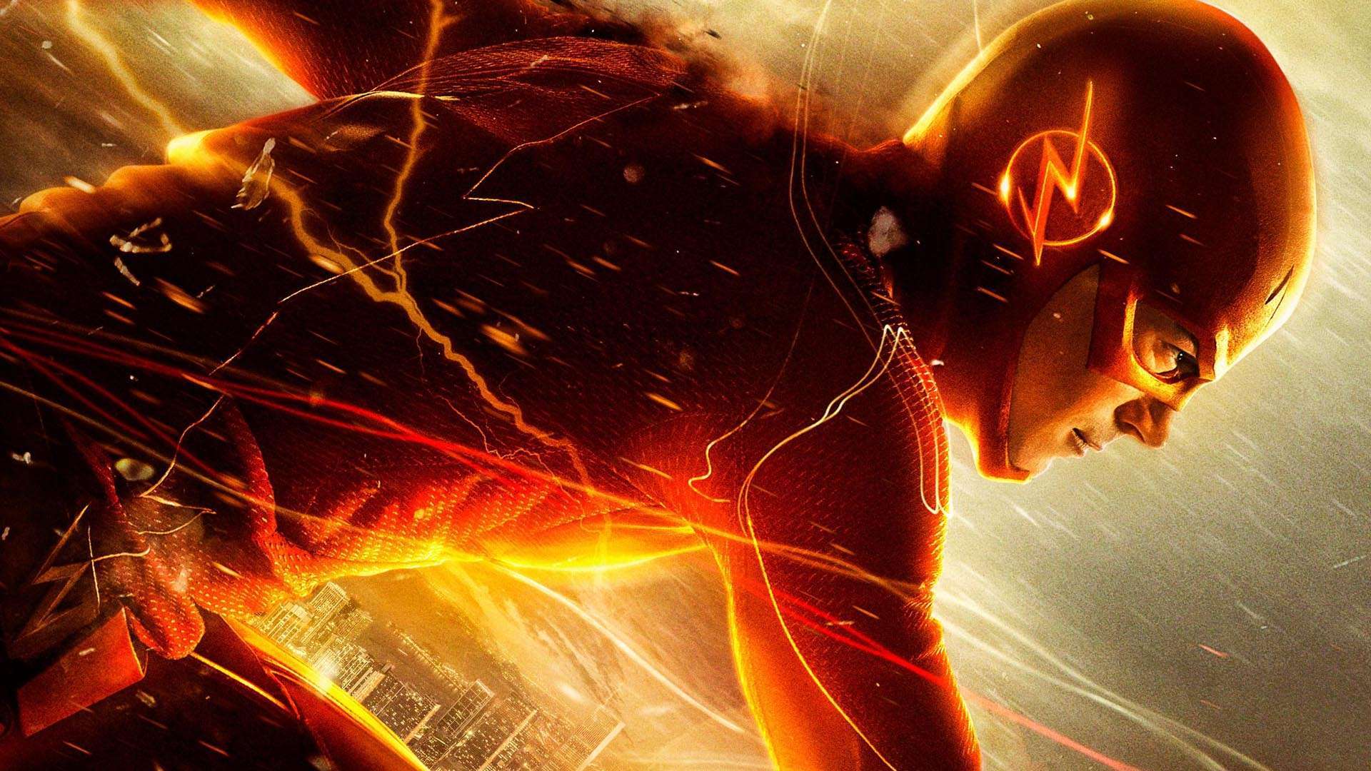 CW Flash Desktop Background