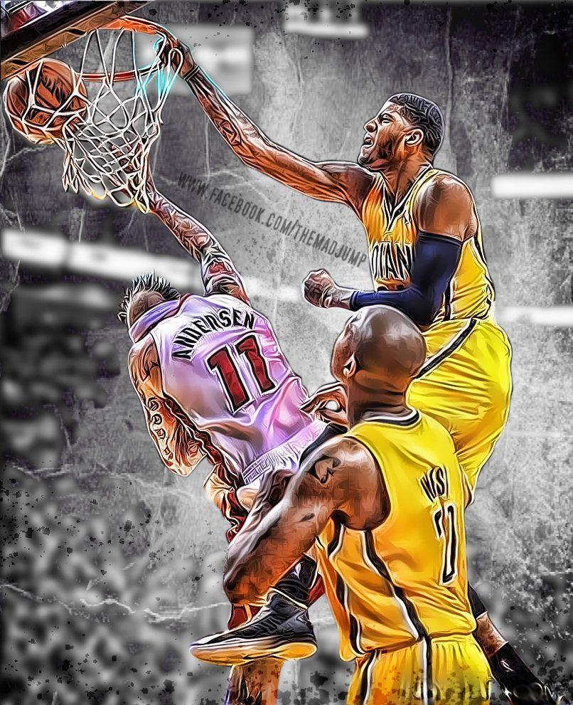 Paul George Dunk Wallpapers