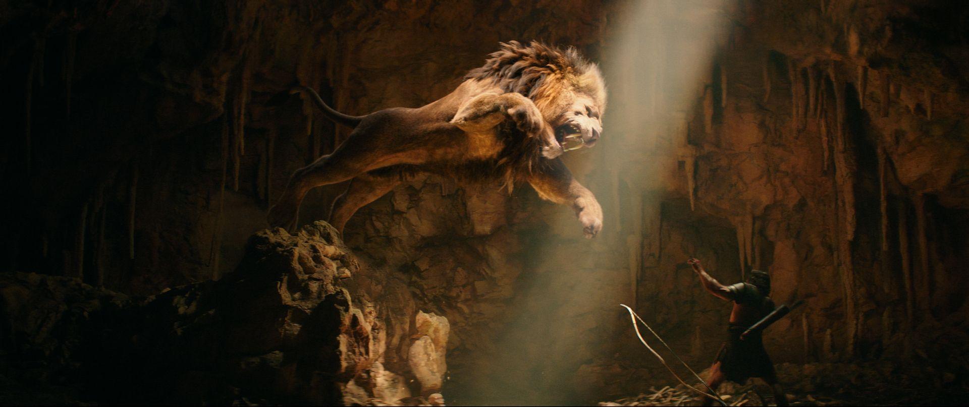 Hercules Image: Dwayne Johnson Battles a Lion, a Giant Boar