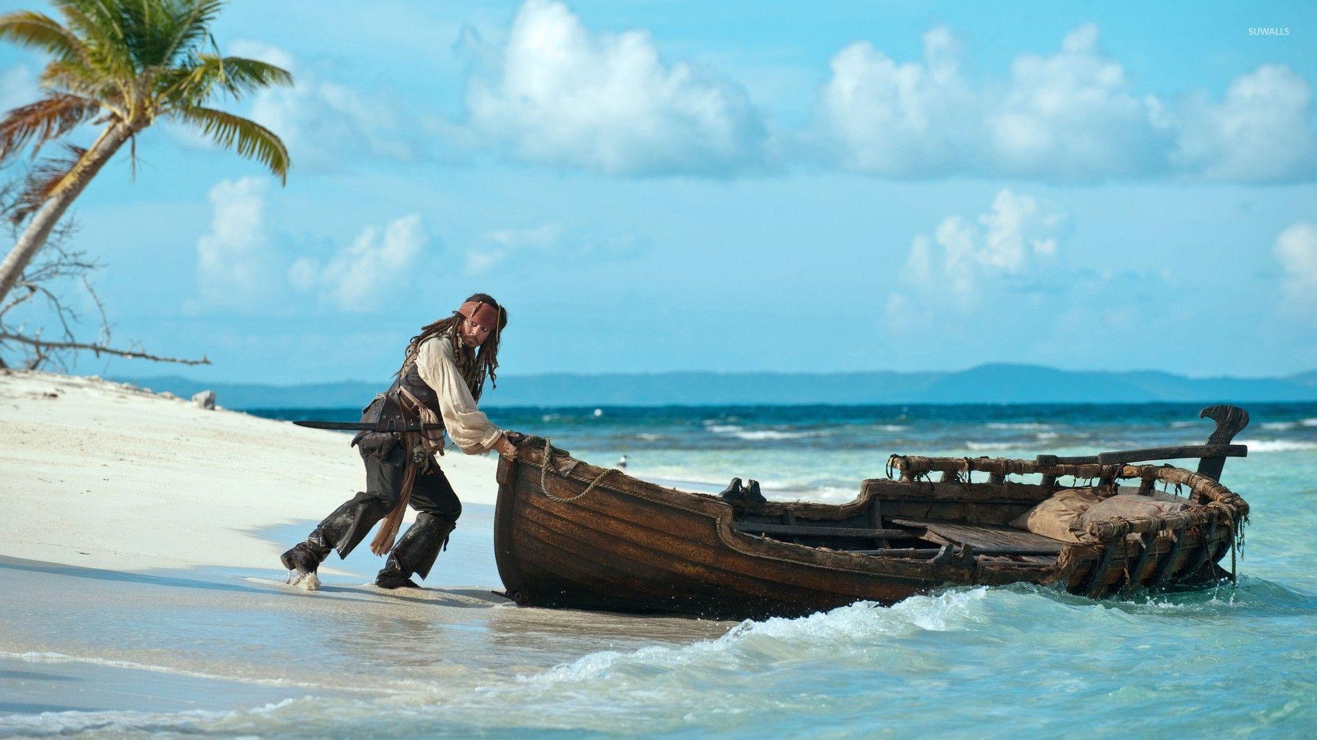 Captain Jack Sparrow Pirates of the Caribbean wallpaper