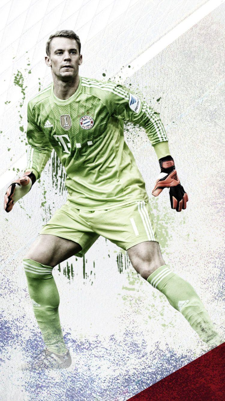 Manuel Neuer Bayern Munich iPhone Wallpaper