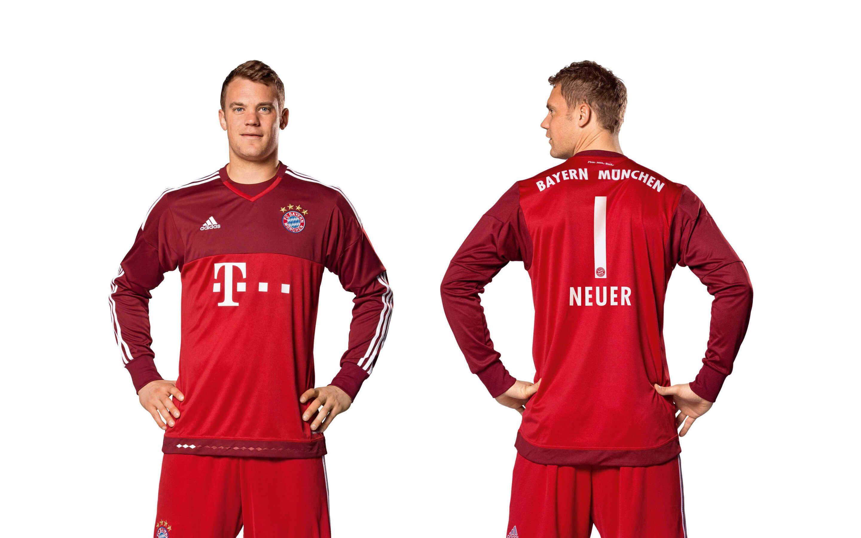 Manuel Neuer 2015 2016 FC Bayern Munchen Goalkeeper Kit Wallpaper