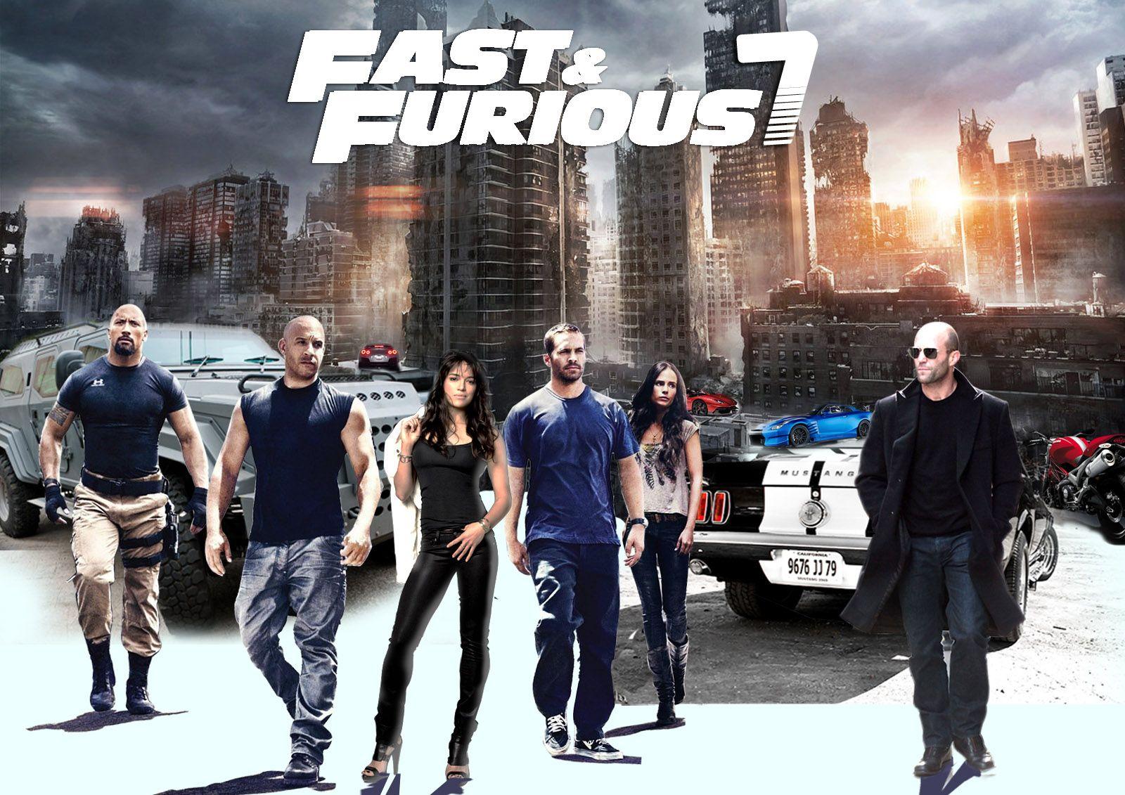 furious 7 movie poster