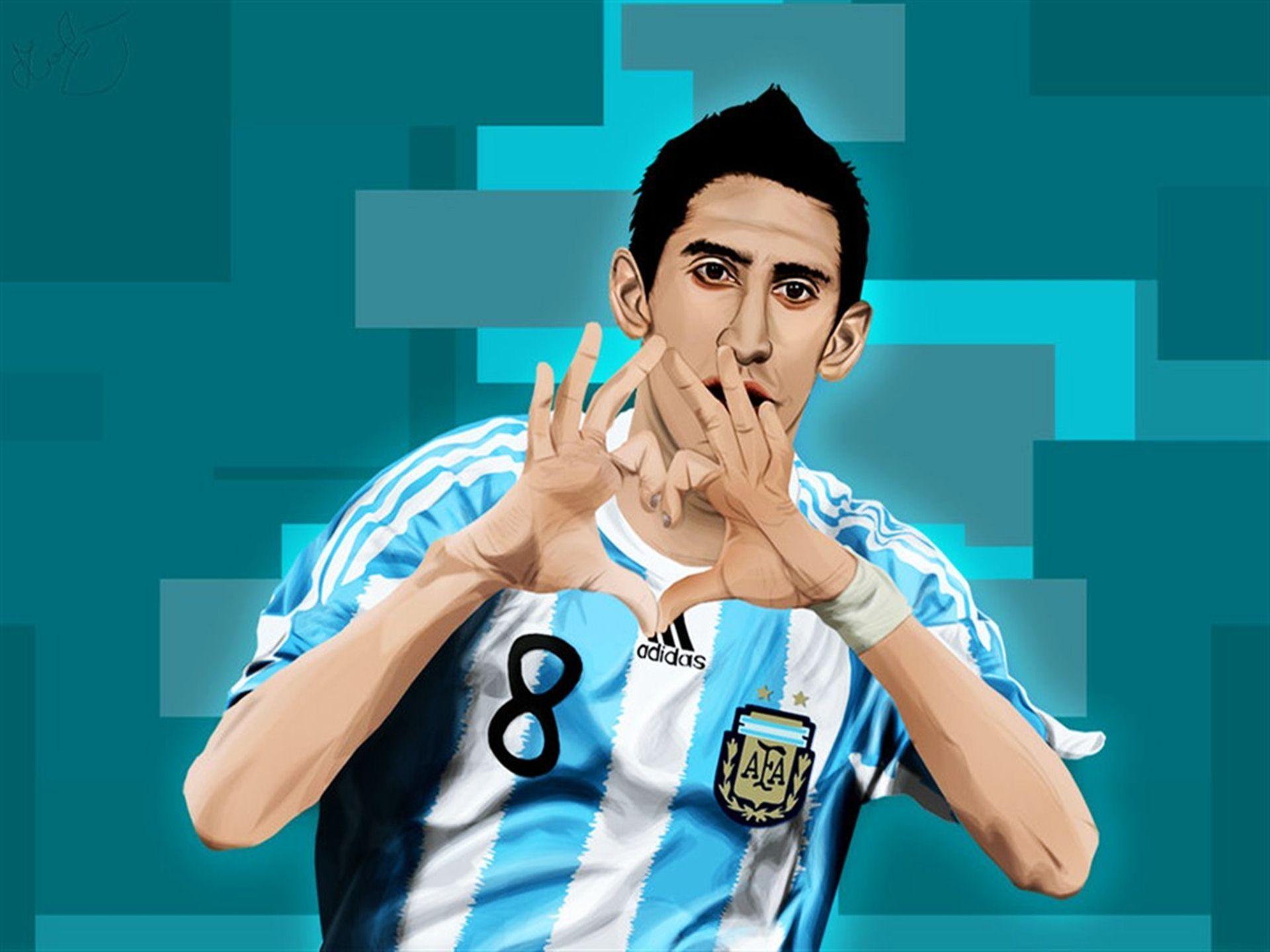 Soccer Ángel Di María Argentina National Football Team HD wallpaper   Wallpaperbetter