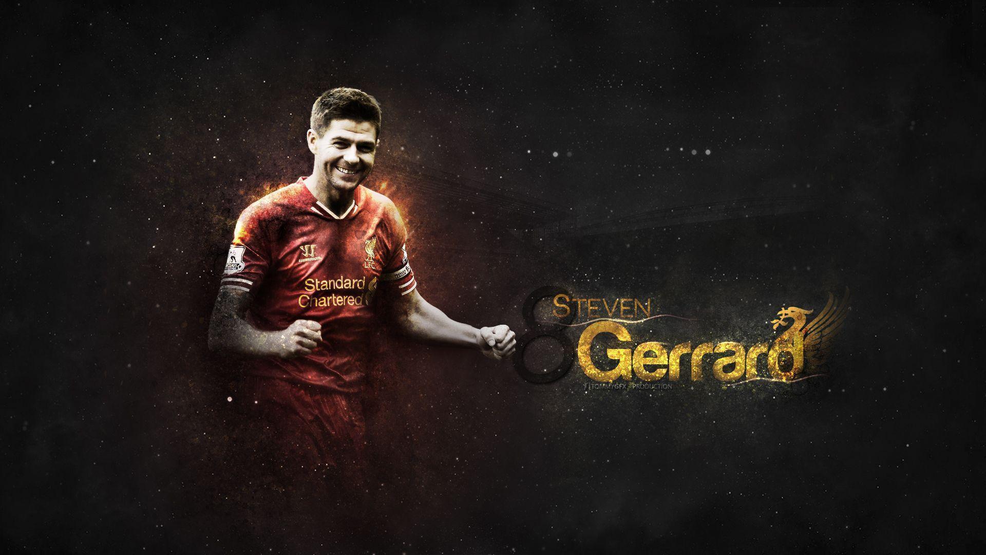 Steven Gerrard. HD Football Wallpaper