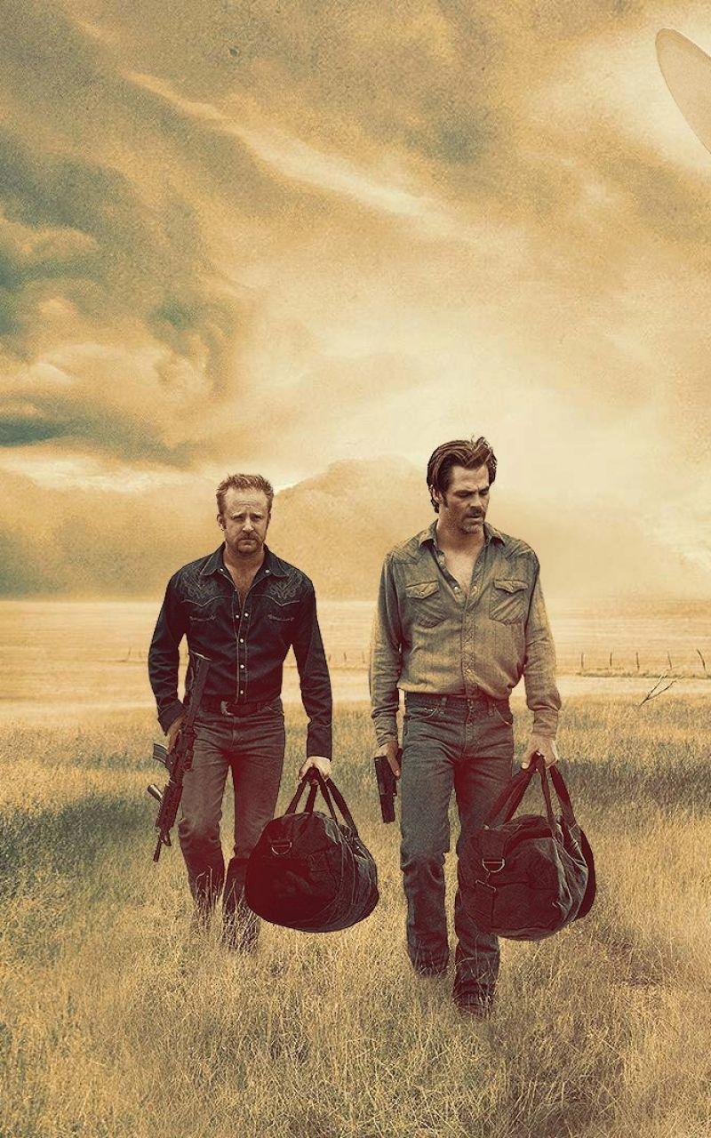 Download Wallpaper 800x1280 Hell or high water, Ben foster, Chris