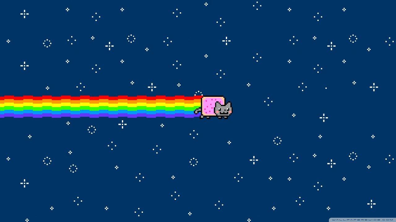 Nyan Cat HD desktop wallpaper, Widescreen, High Definition