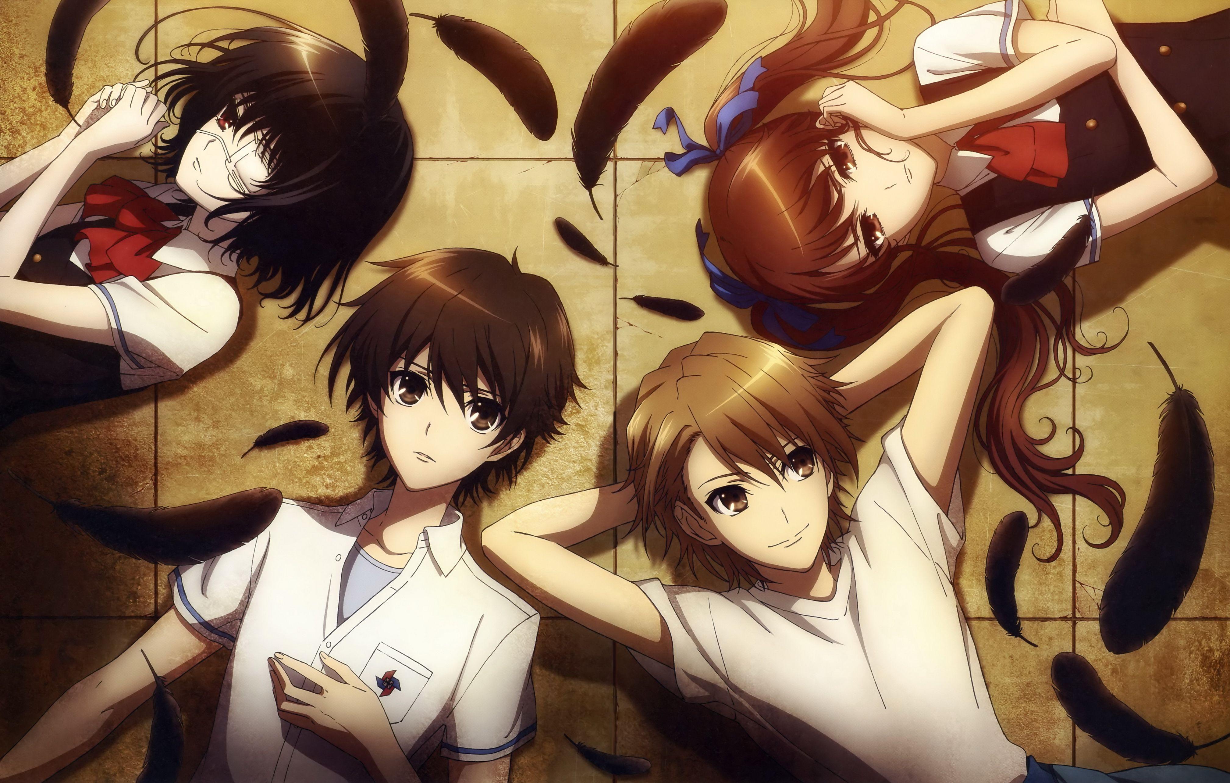 Mei, Kouichi, Naoya and Izumi 4k Ultra HD Wallpaper. Background