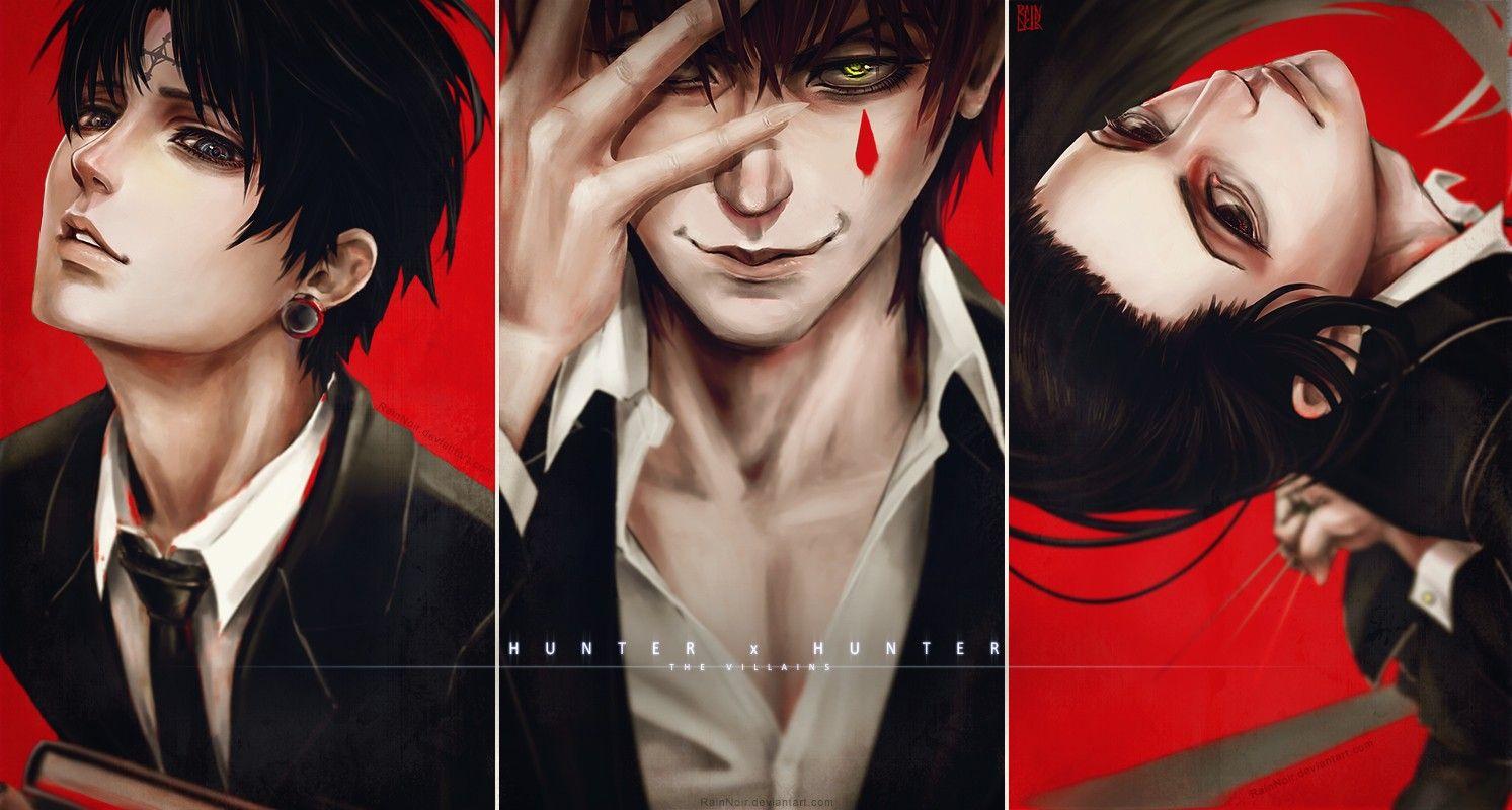 Hisoka, Chrollo Lucifer, Anime, Illumi, Hunter X Hunter Wallpaper
