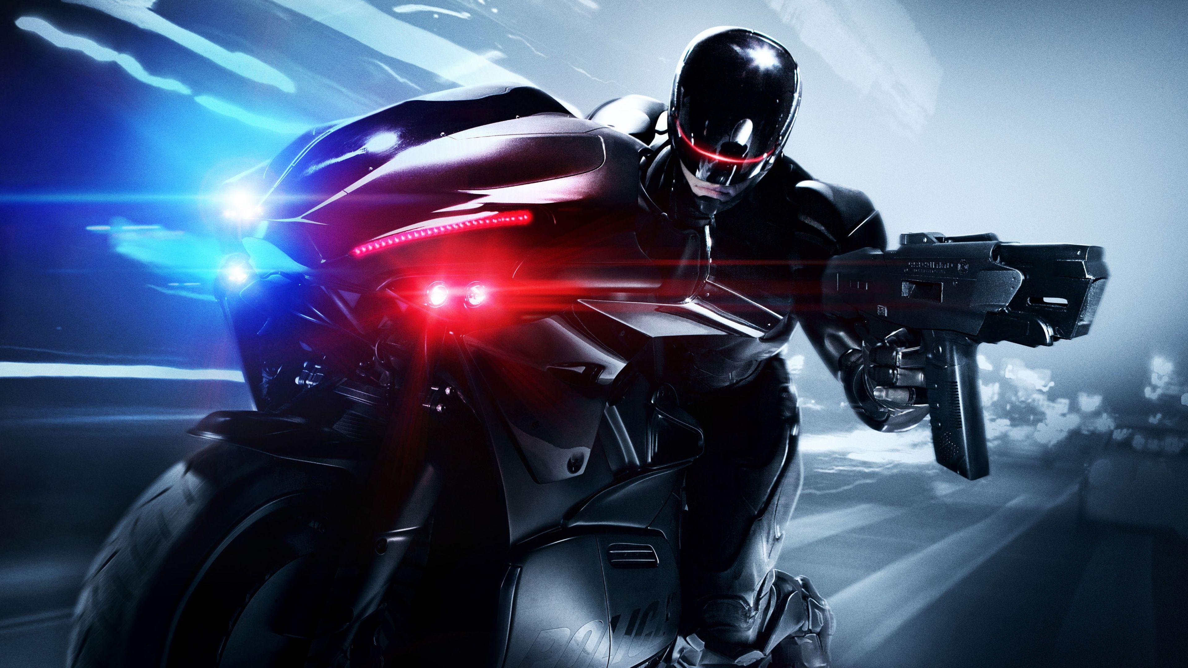 4K Ultra HD Robocop Wallpaper HD, Desktop Background 3840x2160