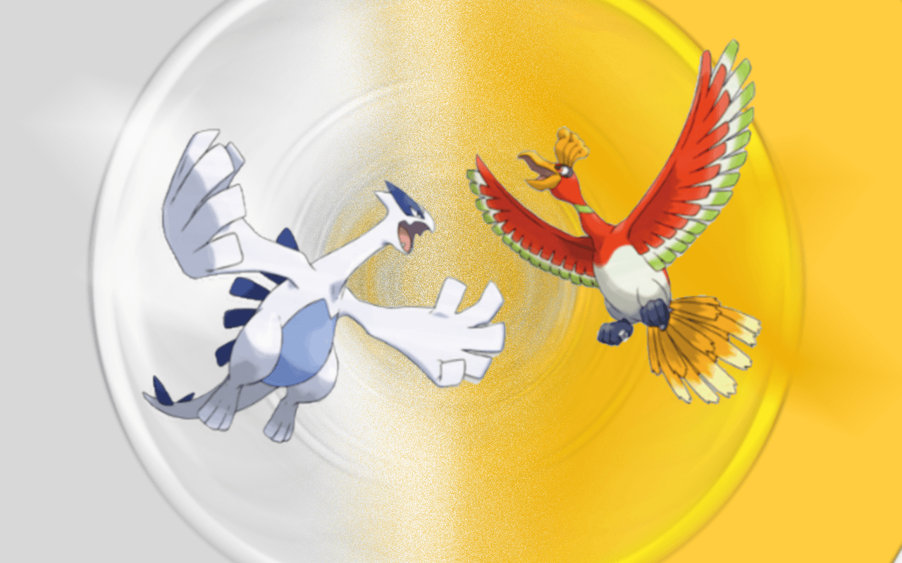 HO OH and Lugia Wallpaper