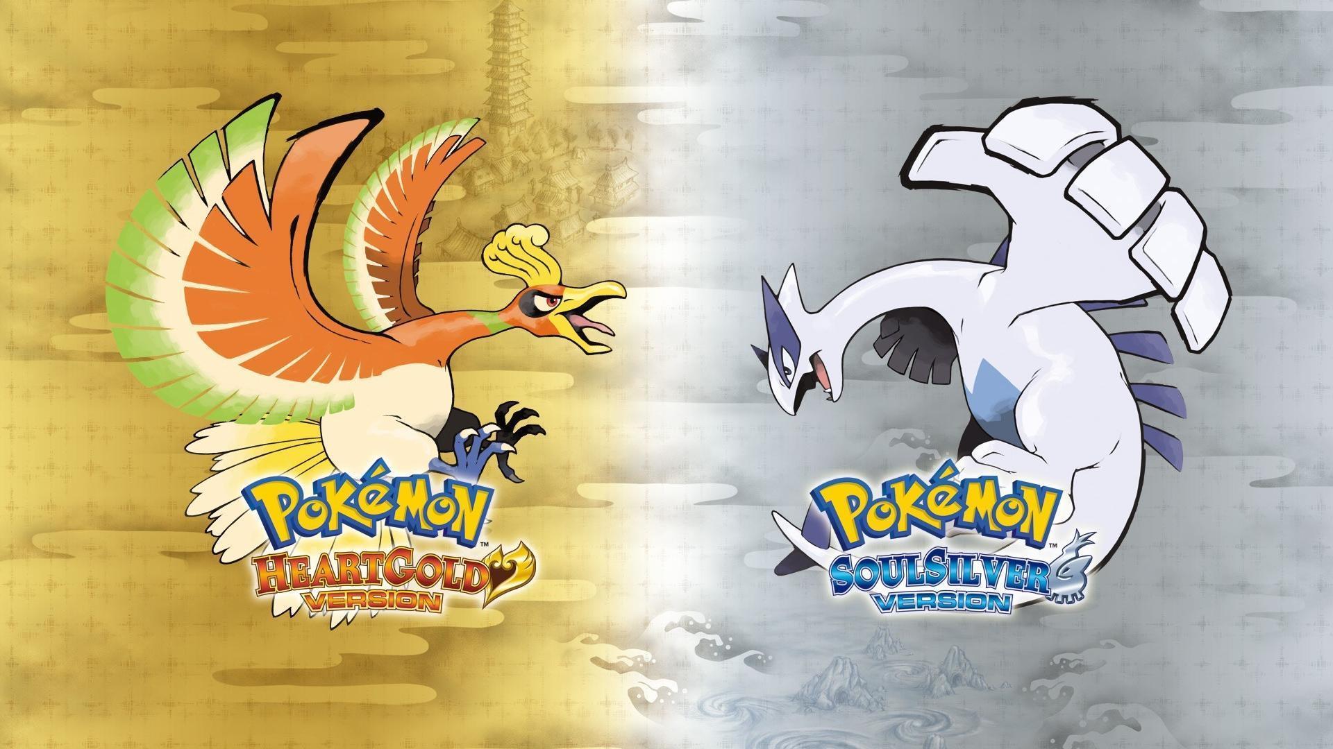 Download Lugia With Hoothoot And Ho-Oh Wallpaper