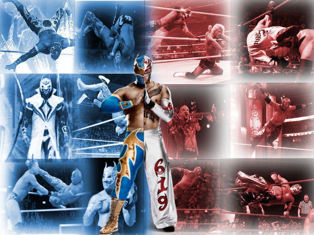 Rey Mysterio and Sin Cara Wallpaper Superstars, WWE Wallpaper