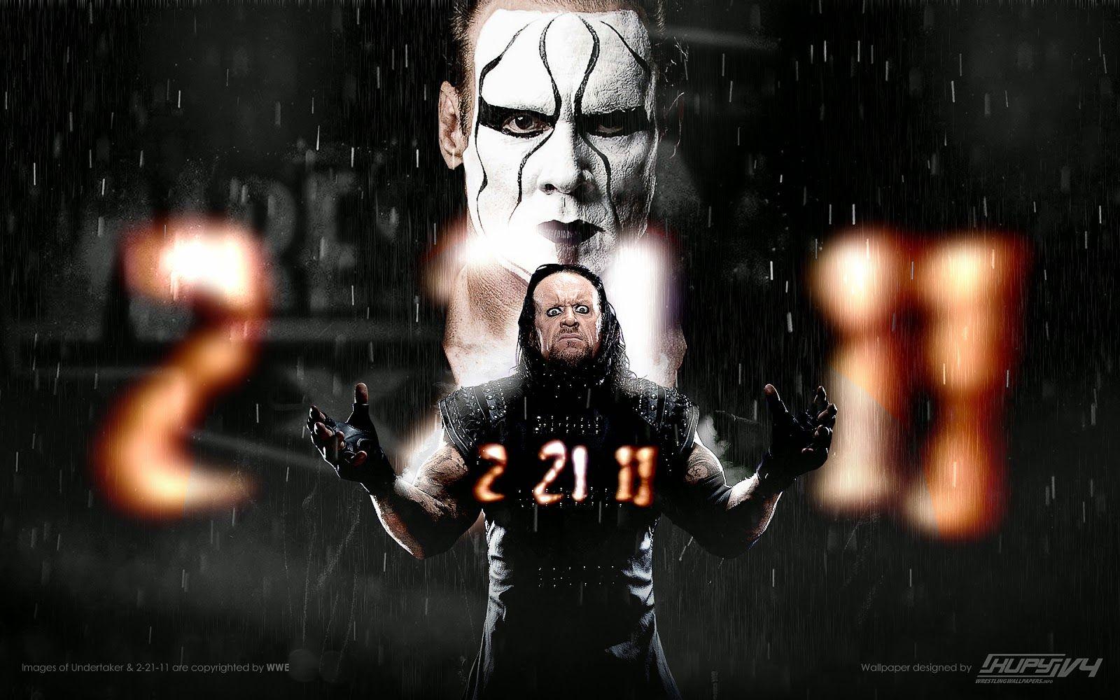 Undertaker vs Sting New HD Wallpaper