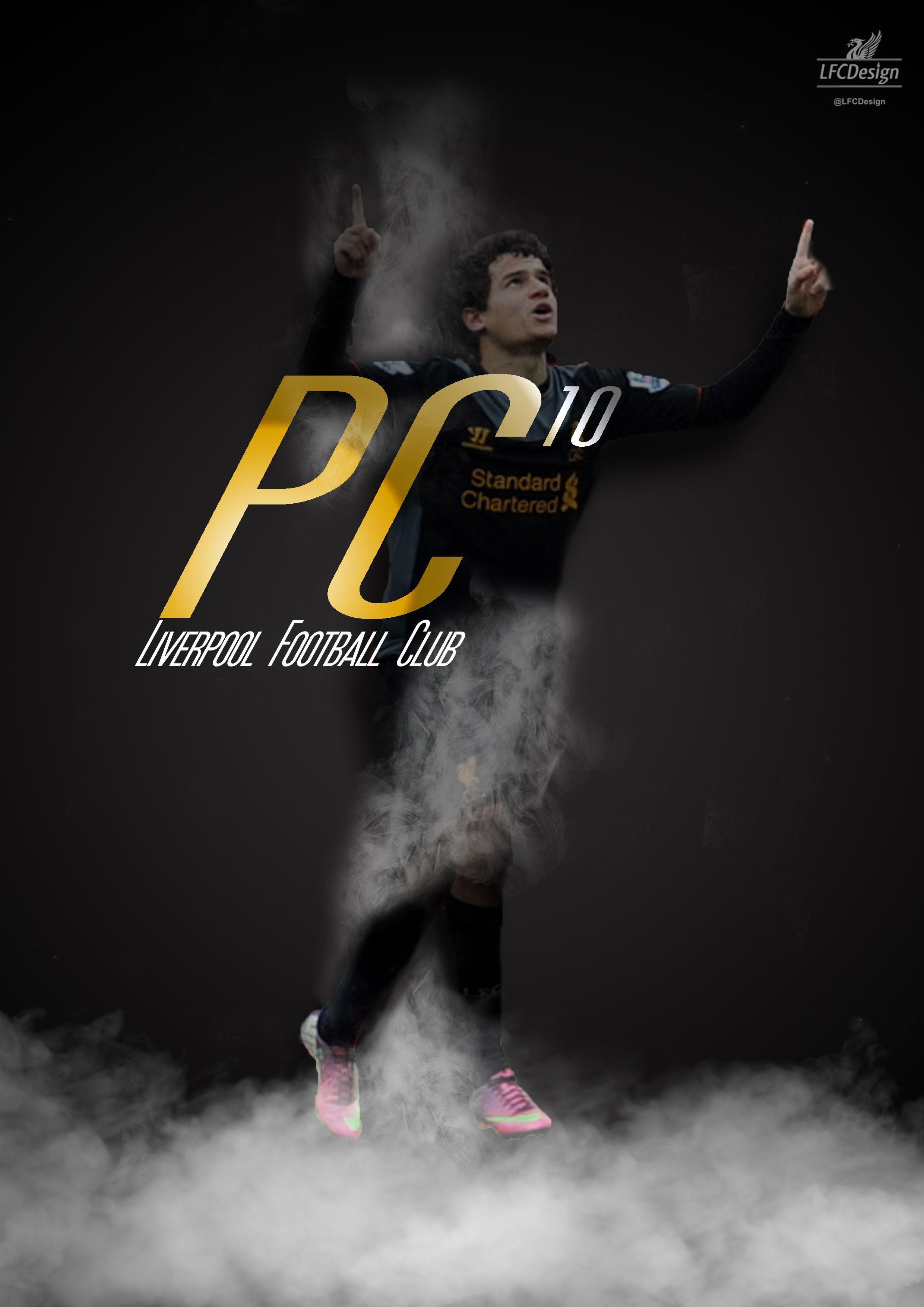 LFC player Philippe Coutinho poster / iPhone background