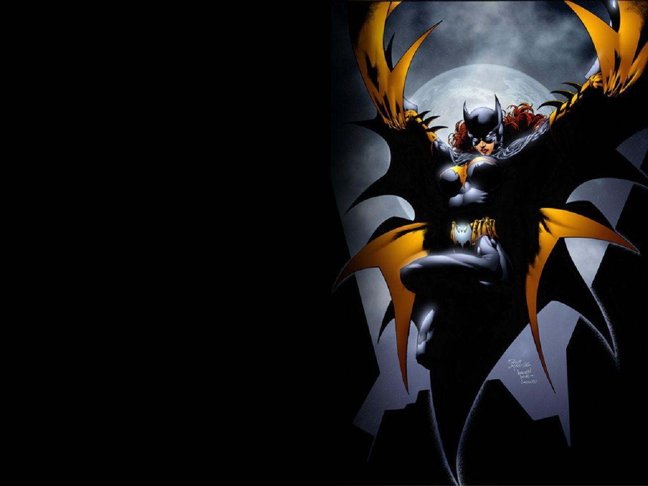 Batman and Batgirl Wallpaper