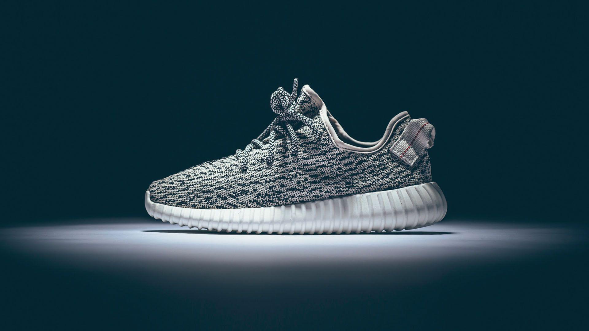 image of Yeezy Boost 350 Logo Wallpaper - #SC