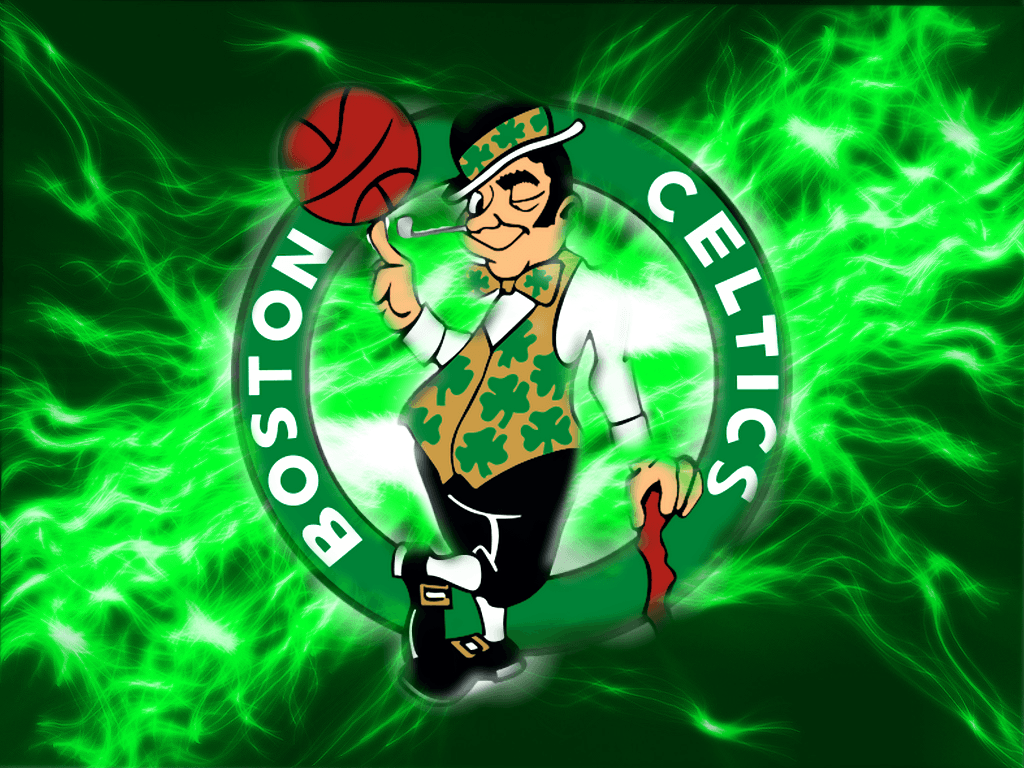 Boston Celtics  Green Background Wallpaper Download  MobCup