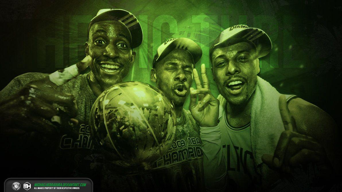 Boston Celtics The Big Three wallpaper