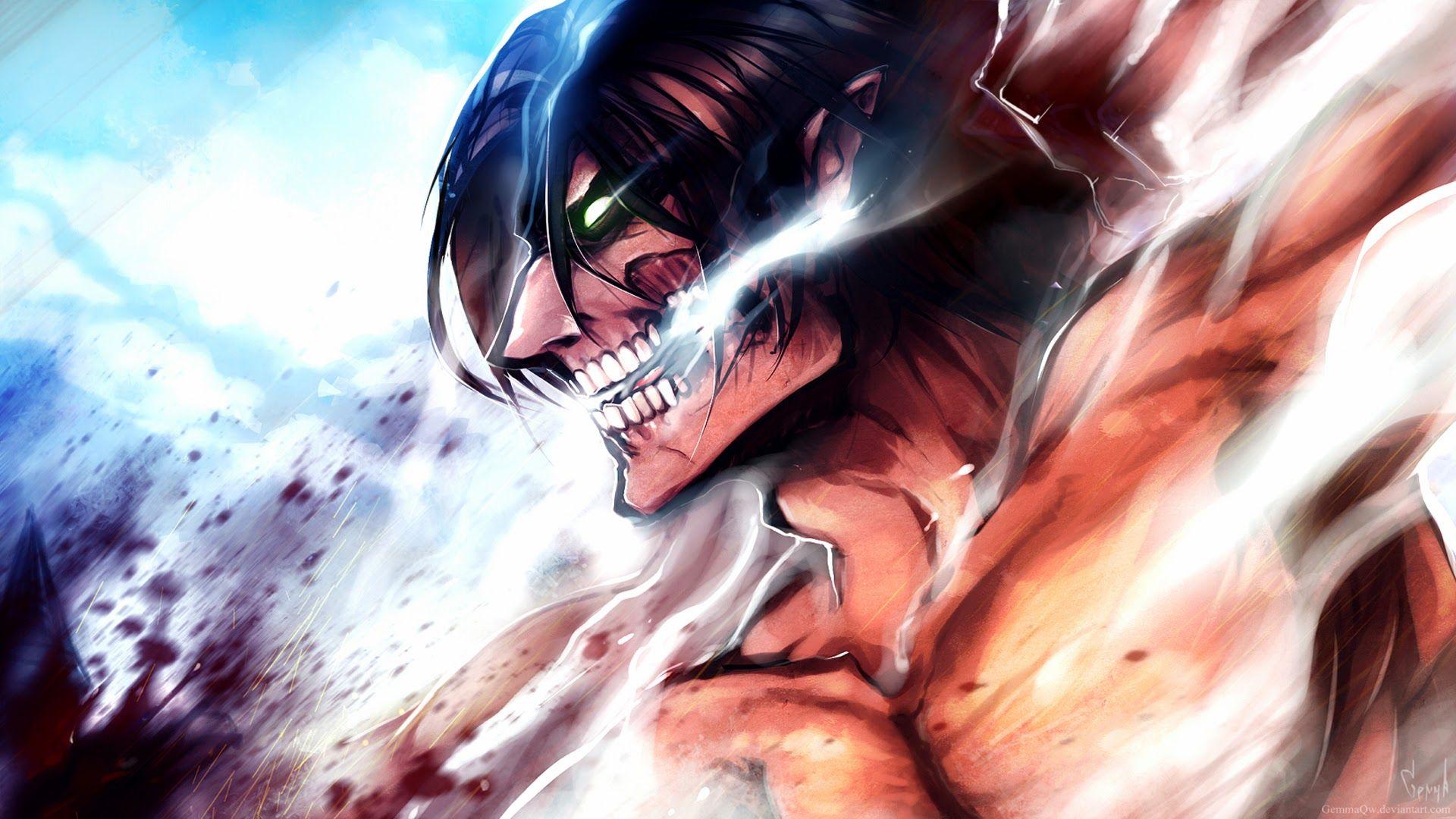 Rogue Titan Eren Jaeger Gemmaqw Hd Wallpaper