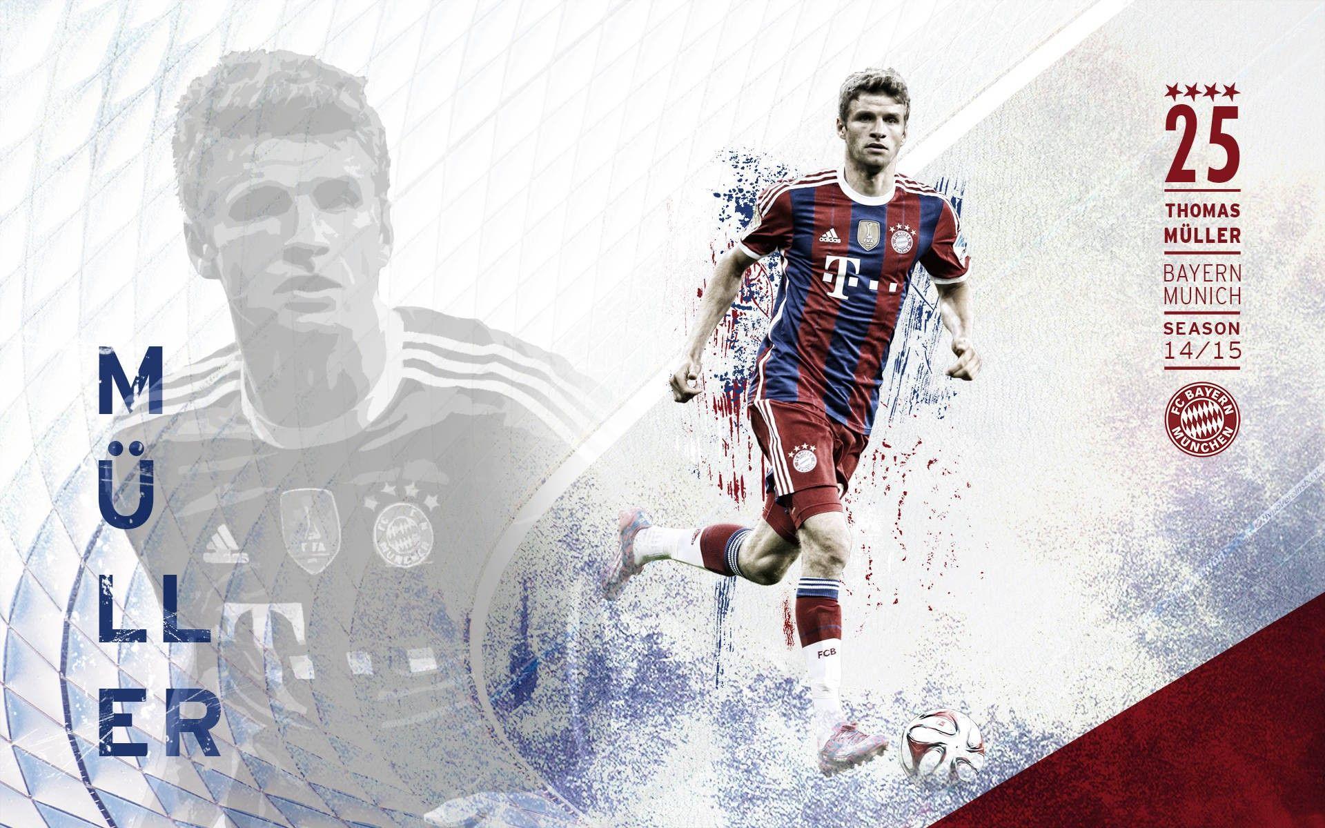 Thomas Muller Bayern Munich FC Wallpaper Free HD Wallpaper