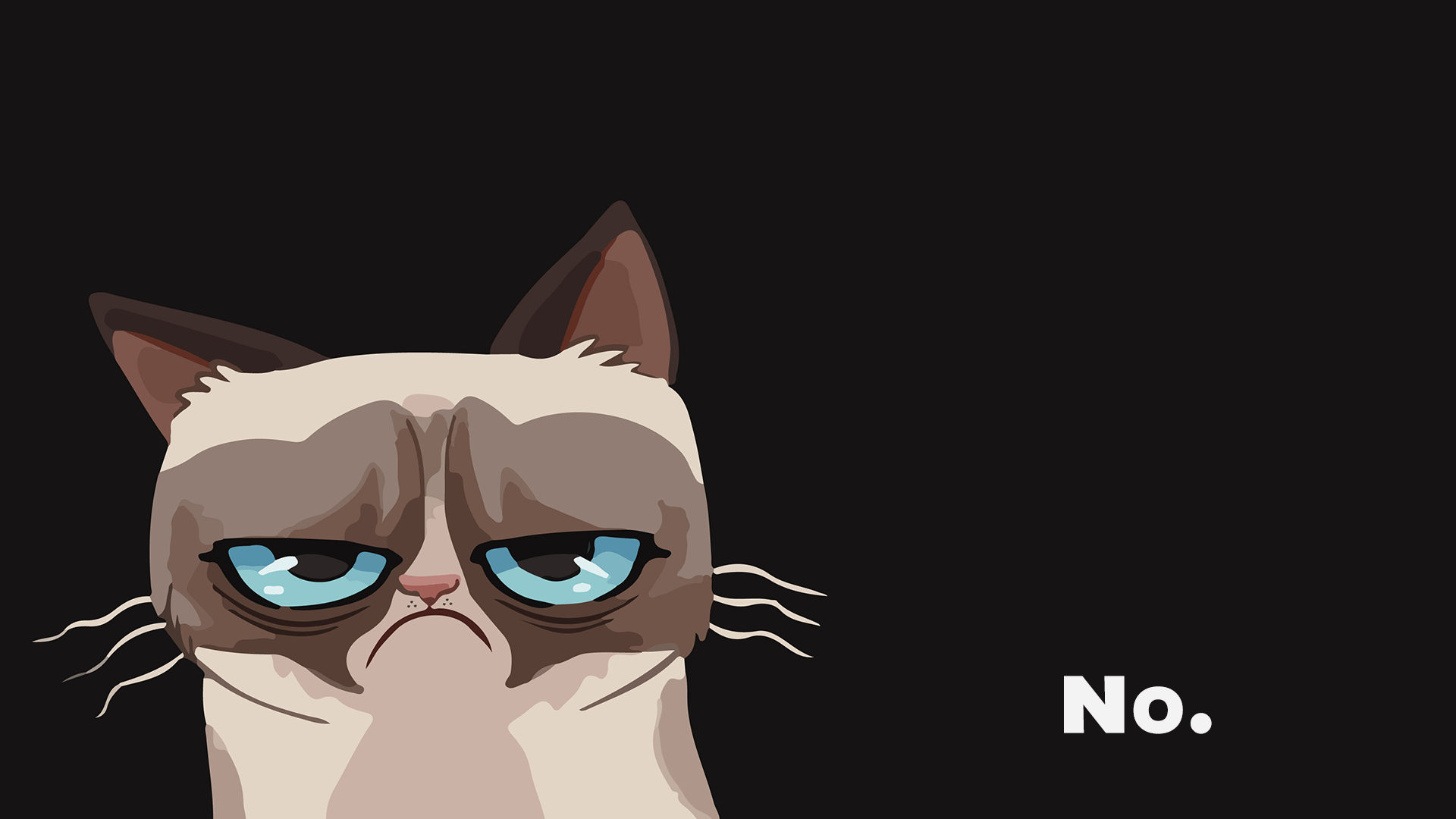 grumpy cat Wallpaper HD / Desktop and Mobile Background