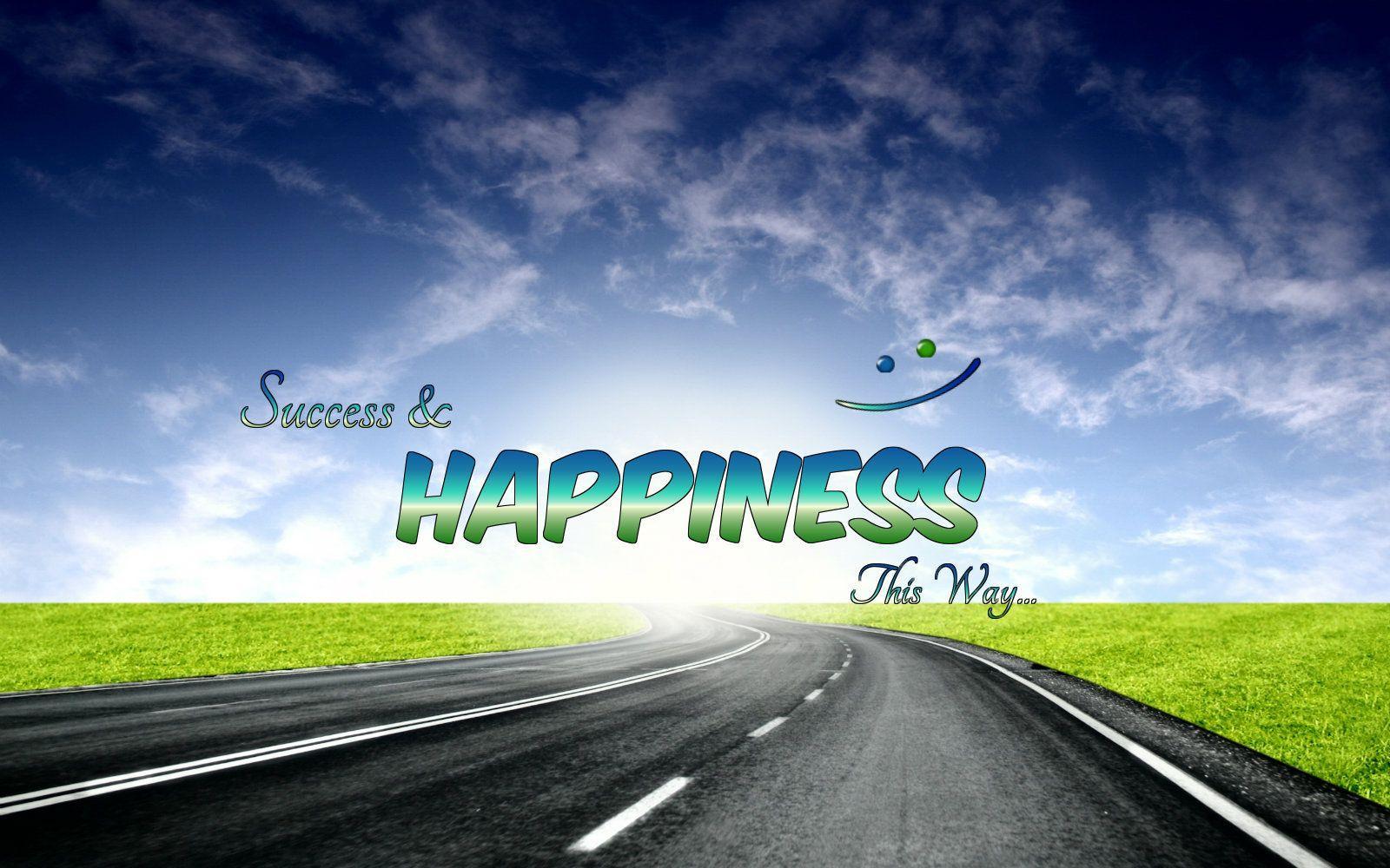 Free Download Happiness HD Wallpaper With Quotes. HD Wallpaper