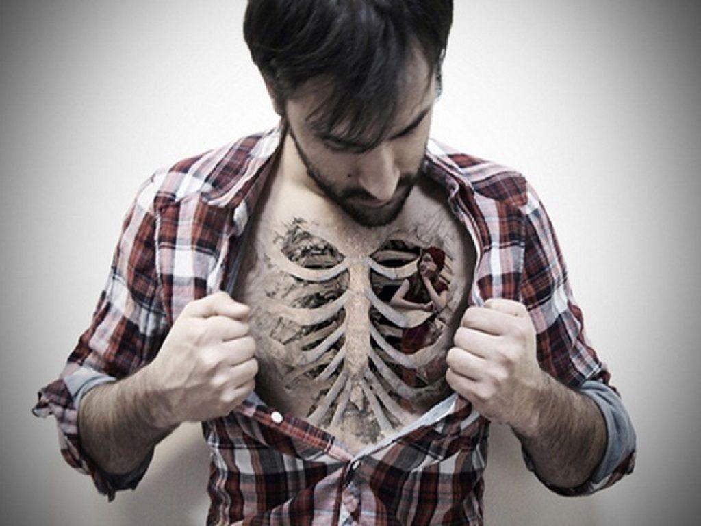 Cool Chest Tattoo Designs For Men Funny Free Hd Wallpaper