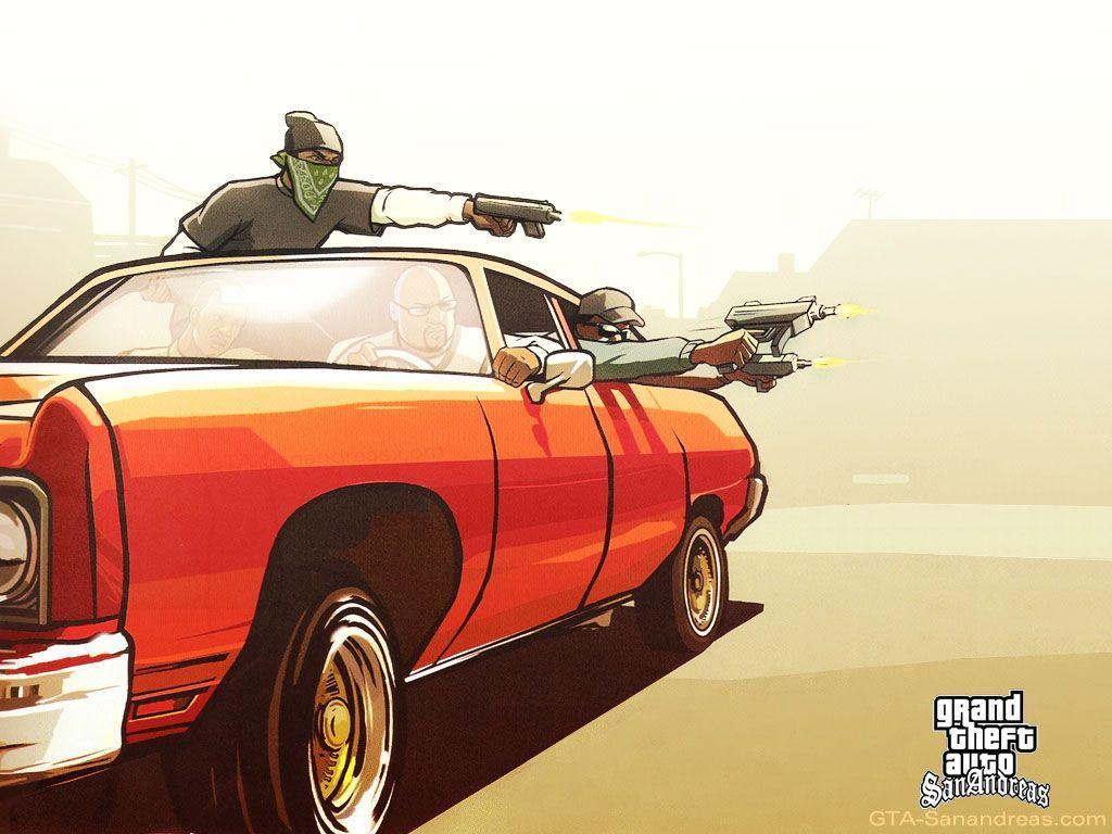Grand Theft Auto San Andreas Wallpapers Wallpaper Cave