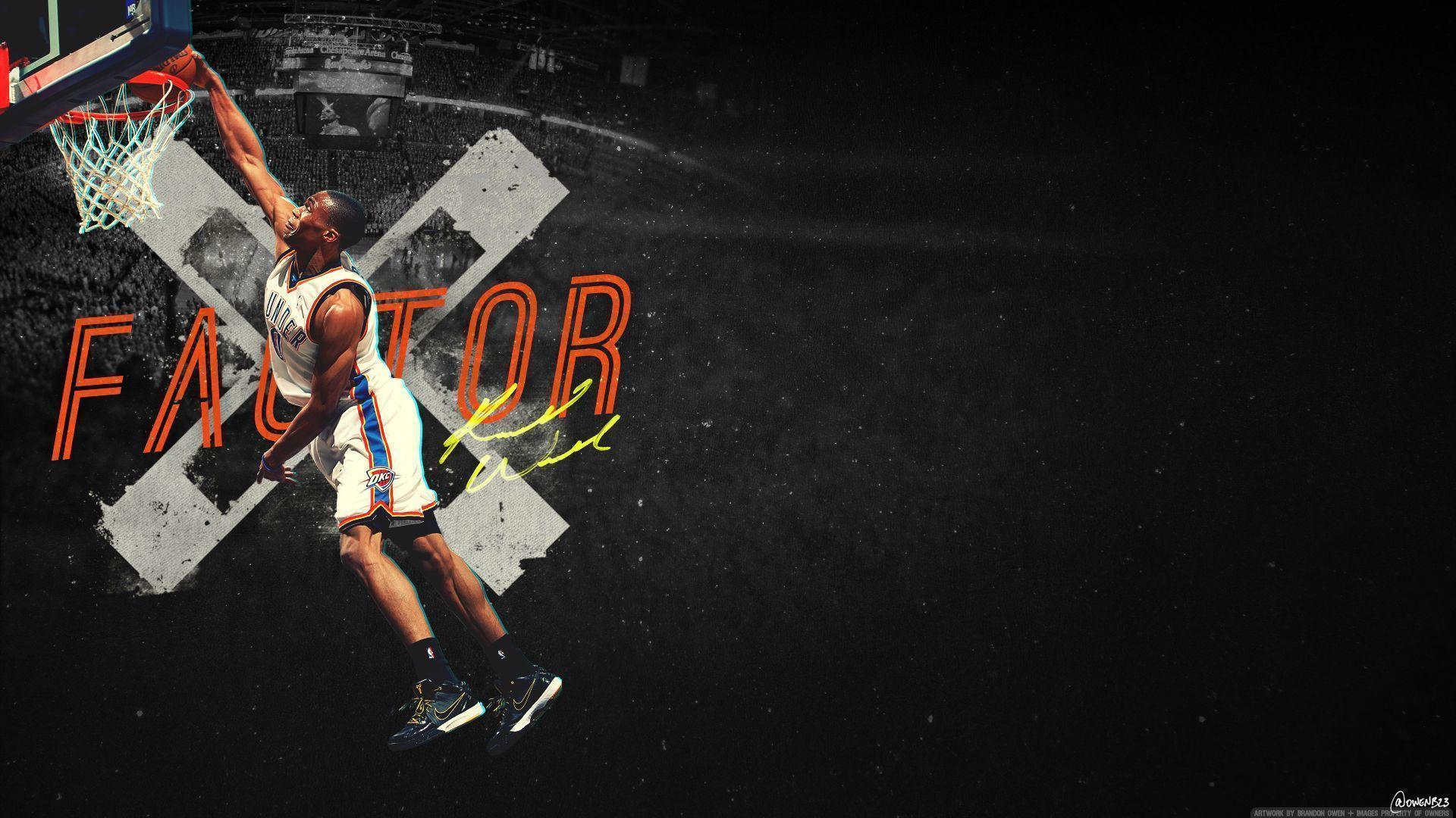 Russell Westbrook Dunking Wallpapers HD