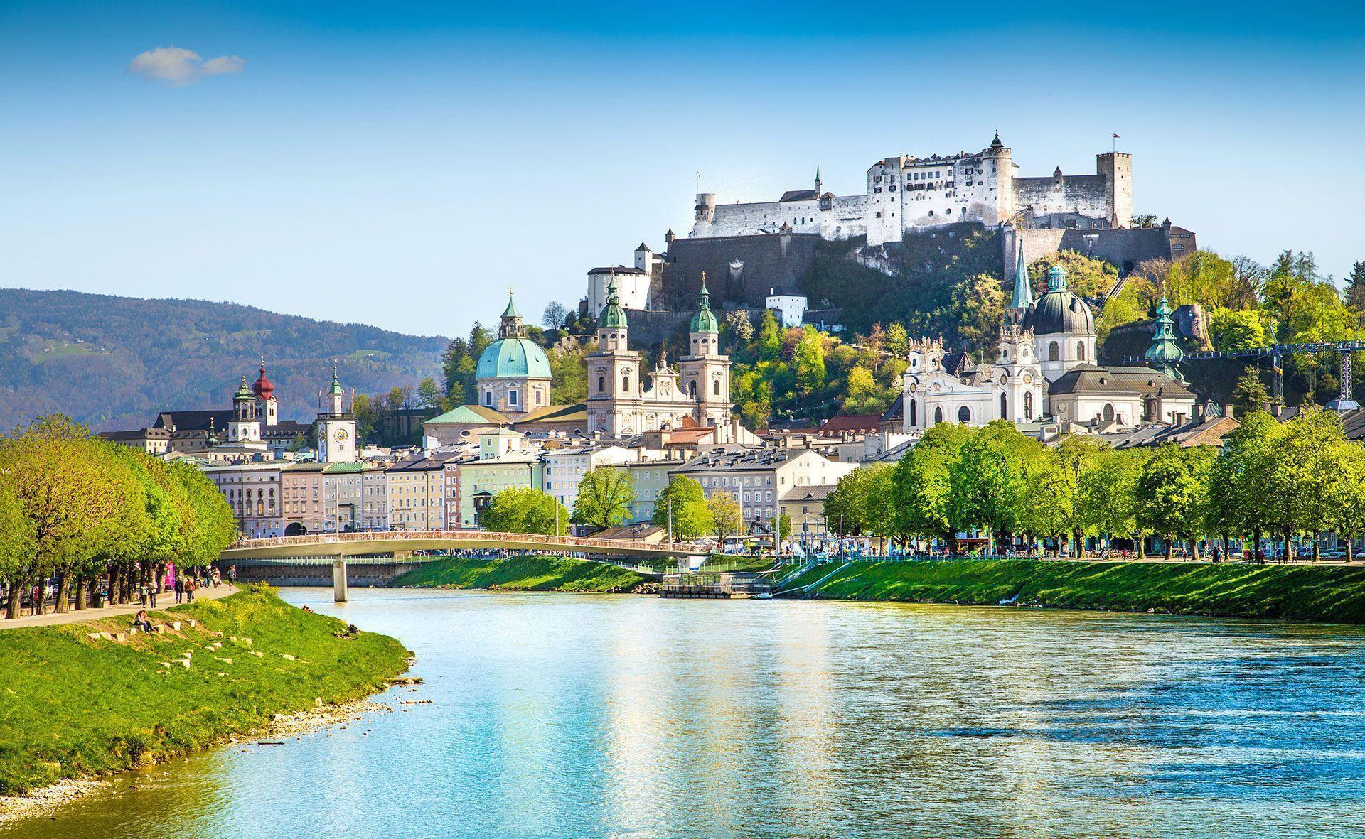 Hohensalzburg Castle Austria Wallpaper Download Desktop