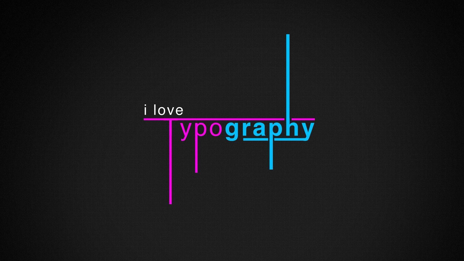 Download the Line Typography Wallpaper, Line Typography iPhone