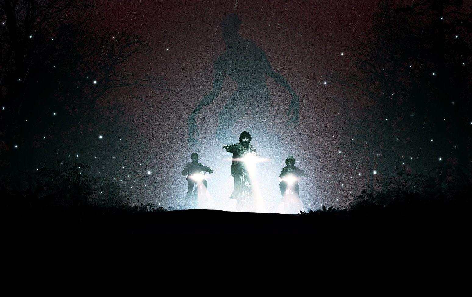 Stranger Things Google Meet Background