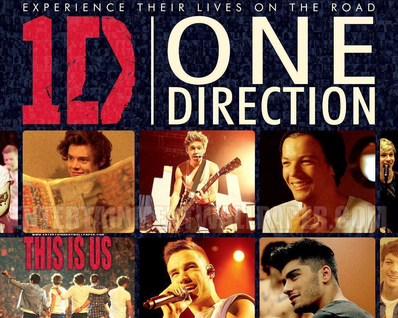One direction image, One direction and This is us