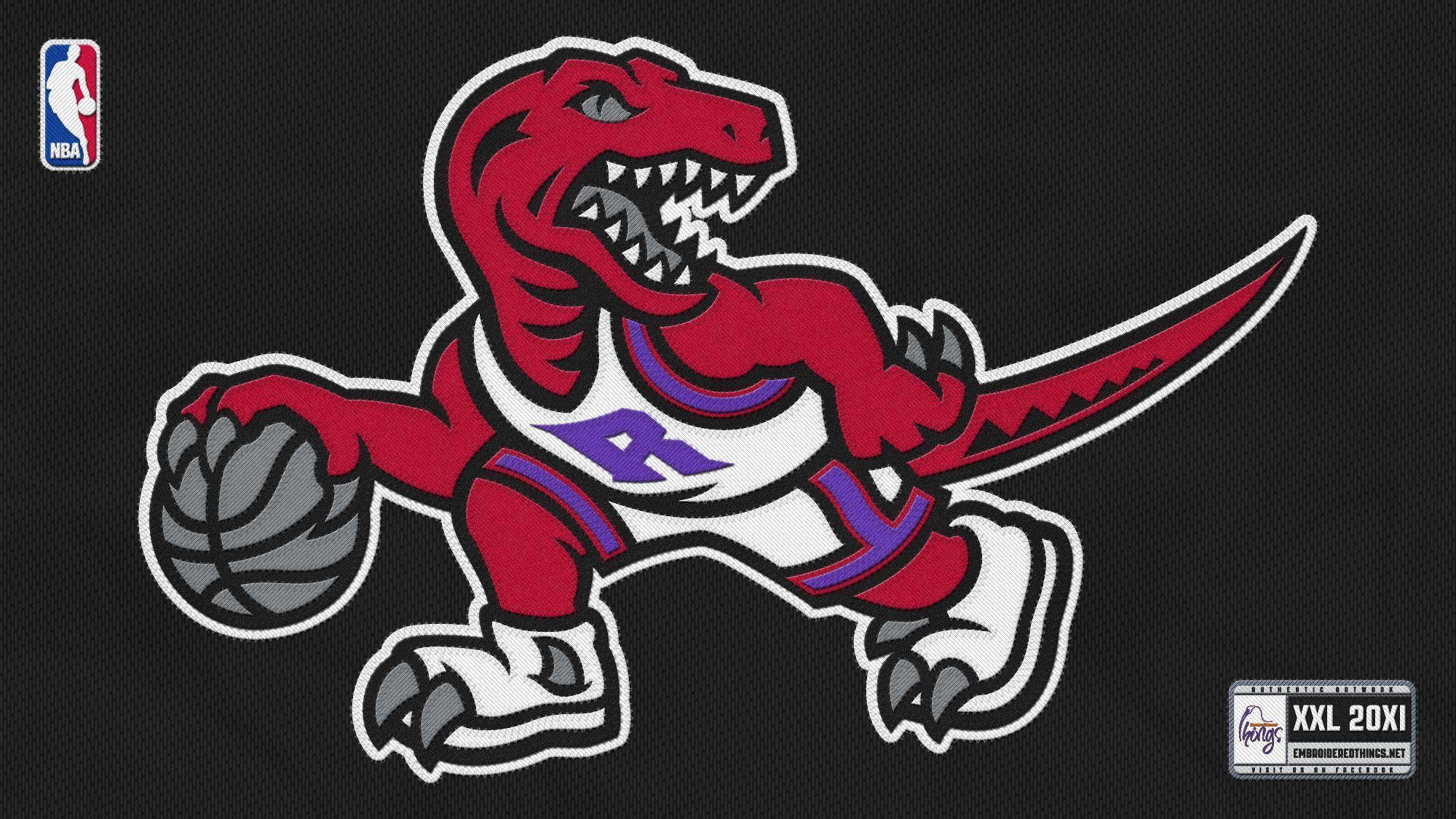 Download Toronto Raptors Dinosaur Mascot Wallpaper