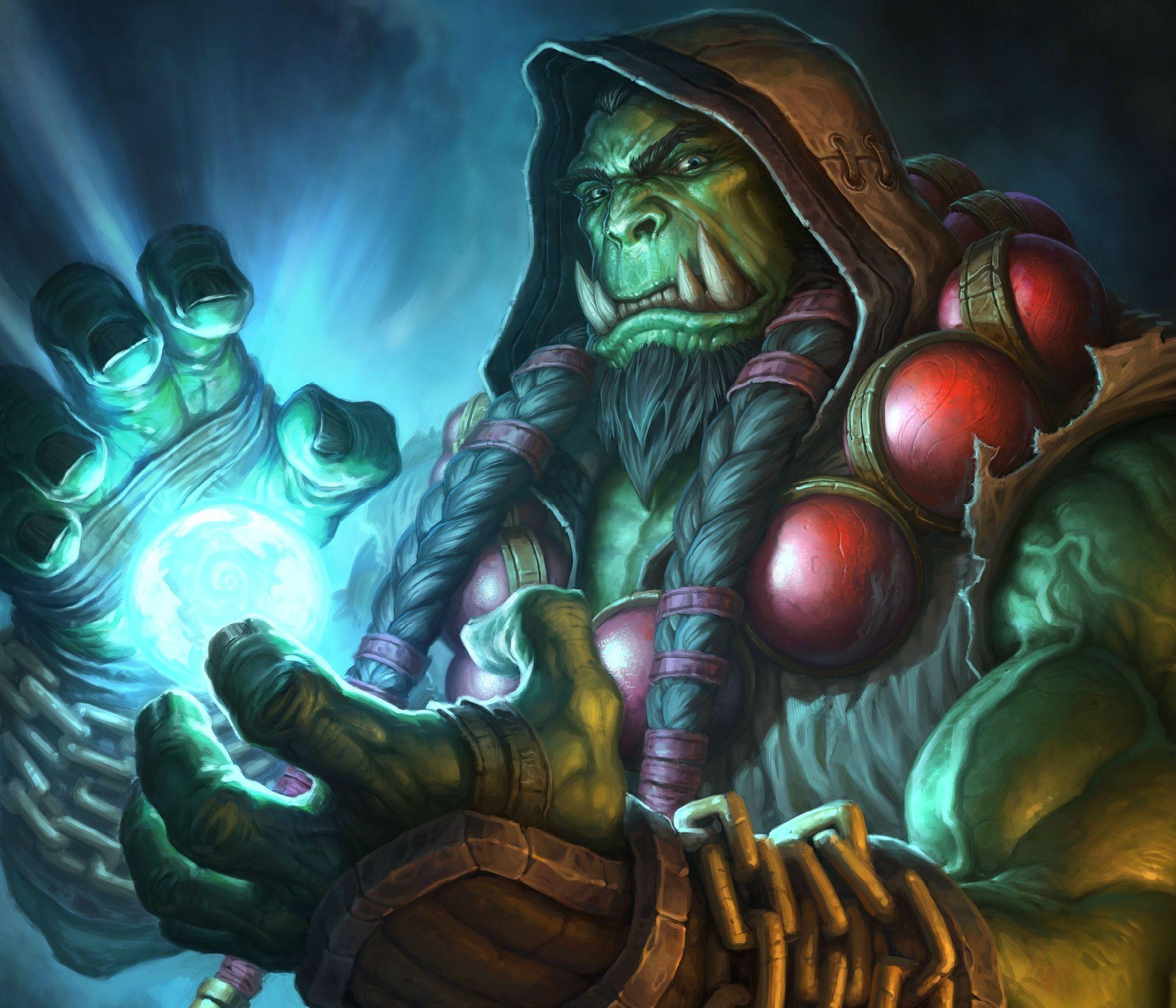 HEARTHSTONE HEROES OF WARCRAFT fantasy world wallpaper