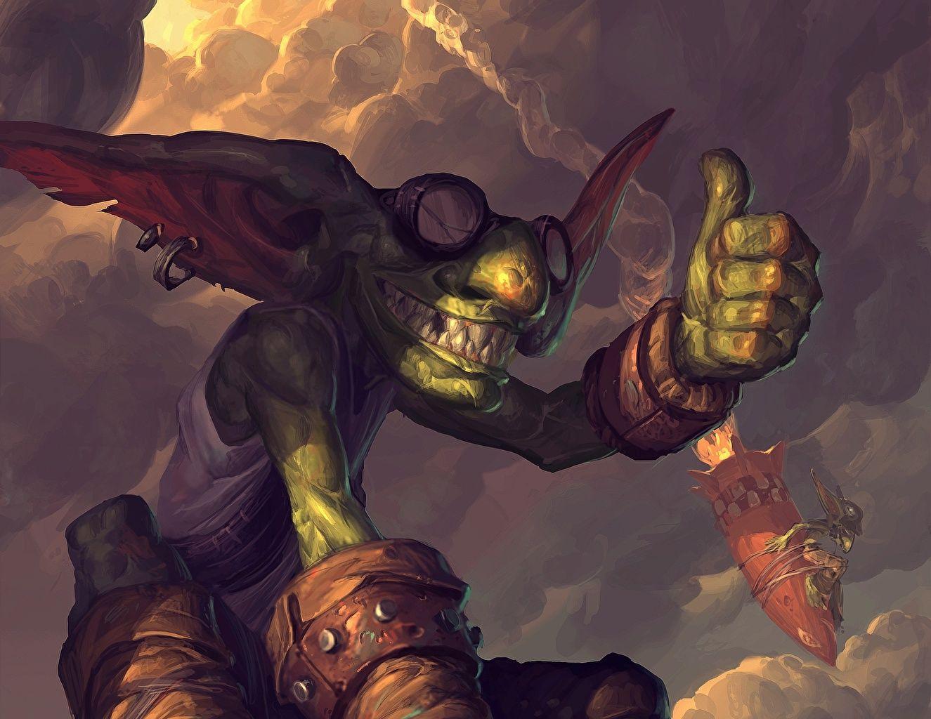 Wallpaper Hearthstone: Heroes of Warcraft Gnome Goblin vs Gnomes