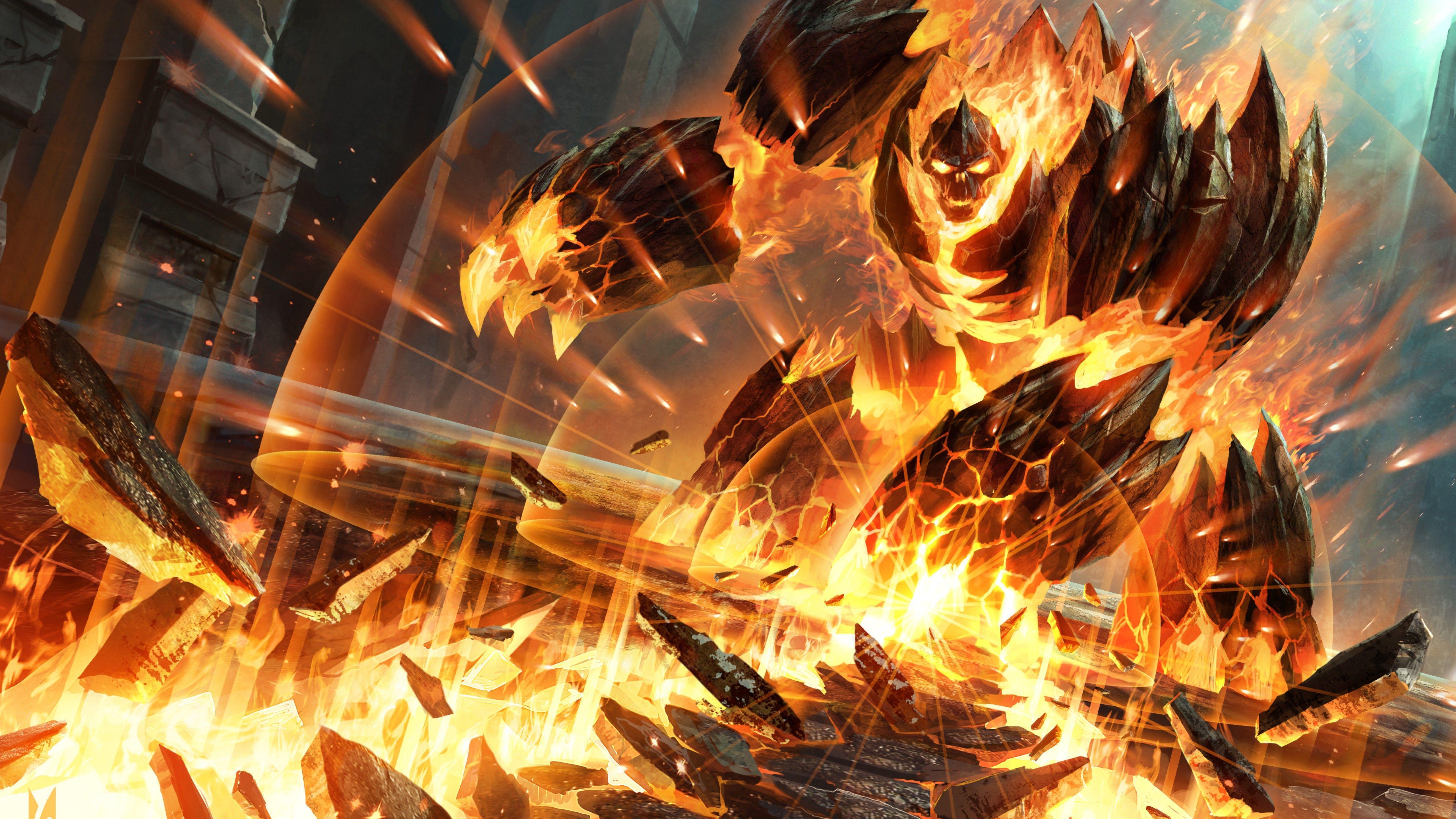 Wallpaper One Night in Karazhan, Hearthstone, Heroes of Warcraft
