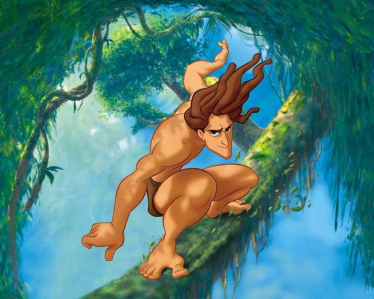 Tarzan Cartoon Hd Wallpaper