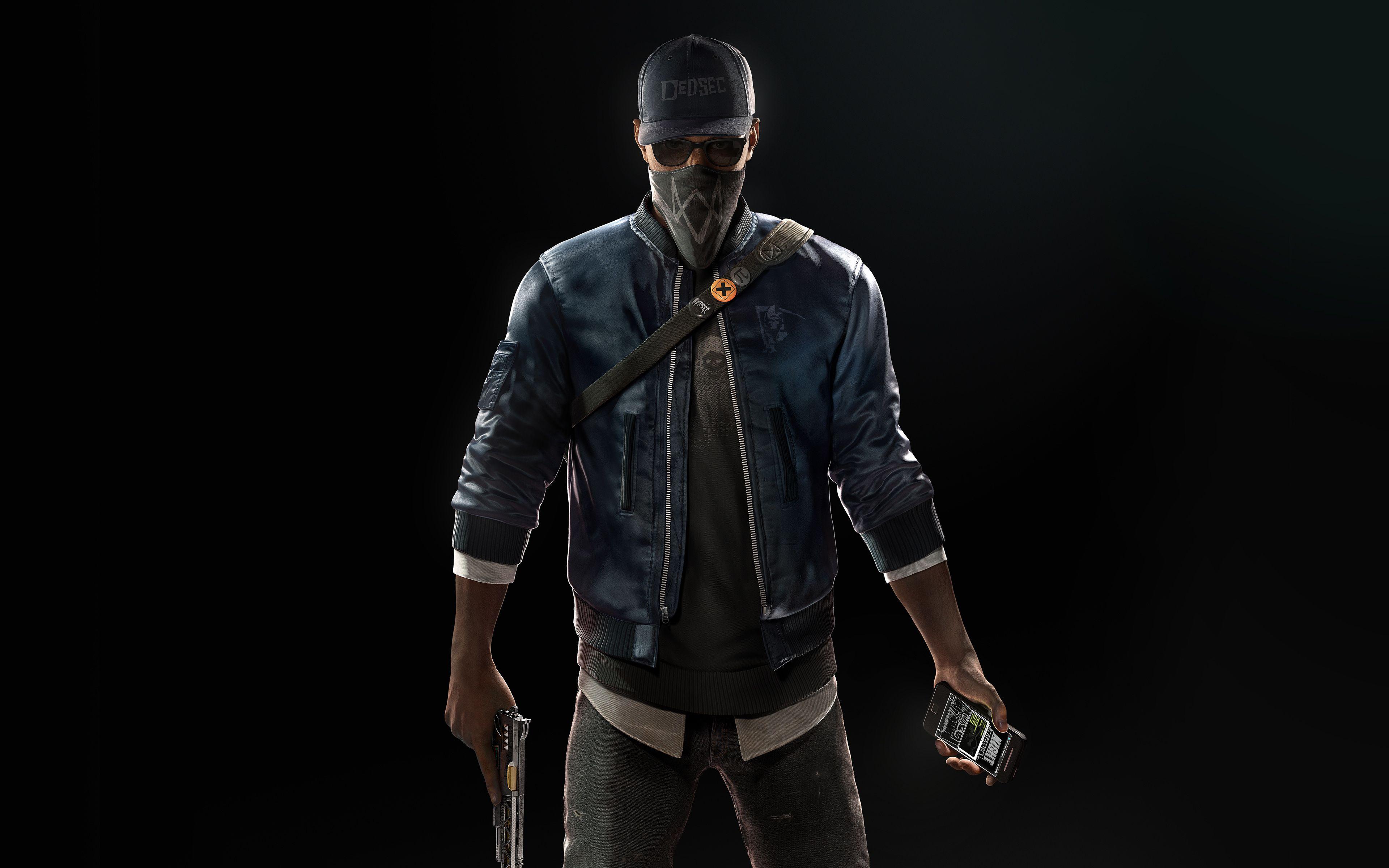 Marcus Watch Dogs 2 4K Wallpaper