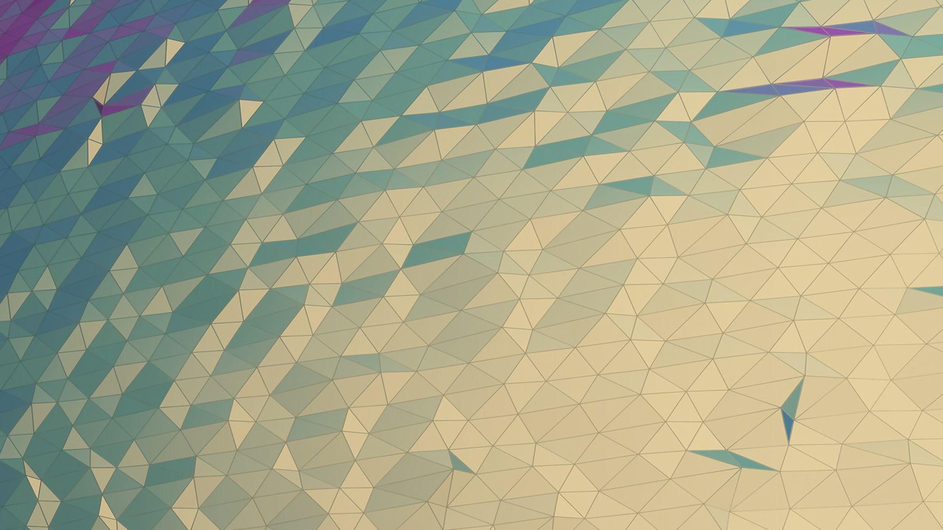 Isometric and Geometry inspired Desktop Wallpaper