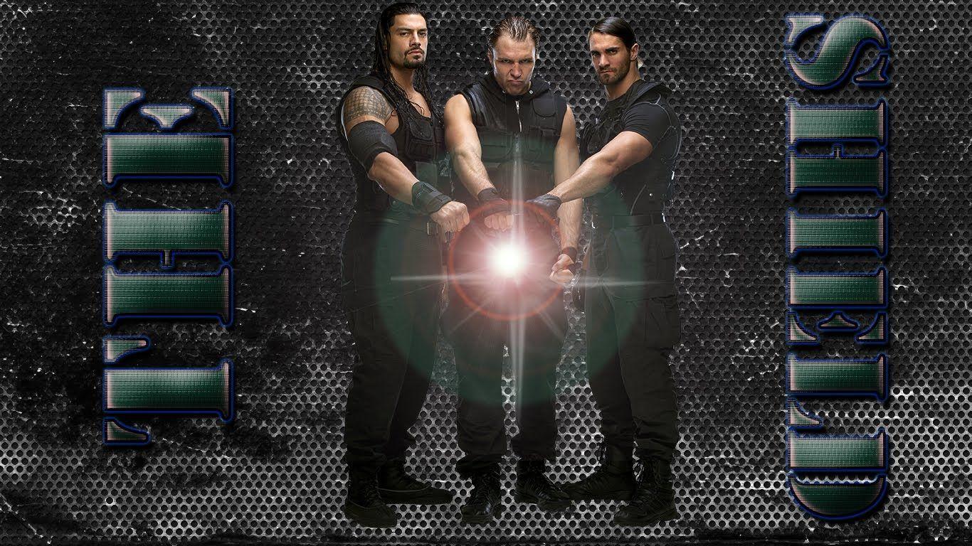 WWE Stable The Shield Wallpaper Speed Art Photohop CS6 + Theme