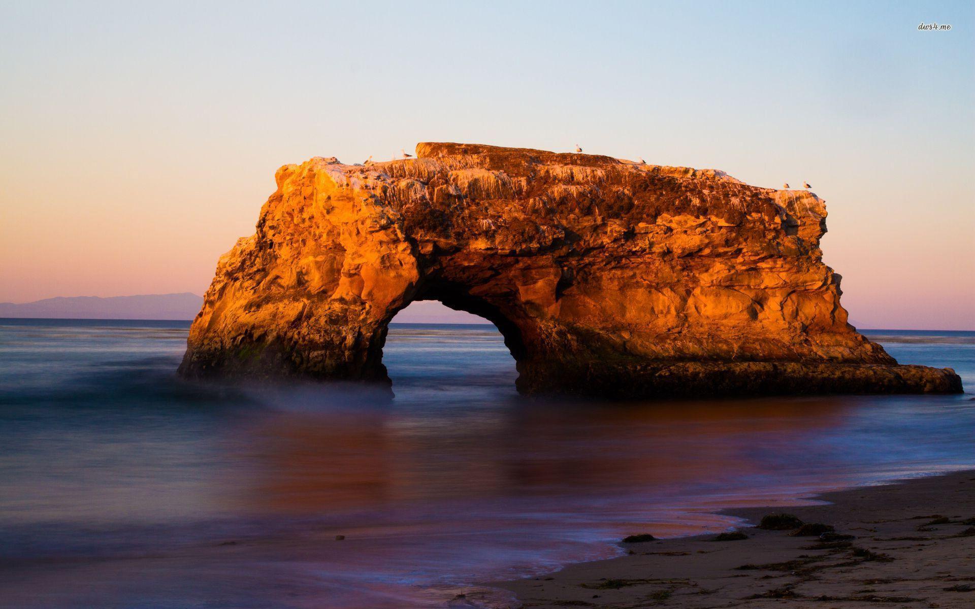 Natural Bridges State Beach, Santa Cruz wallpaper