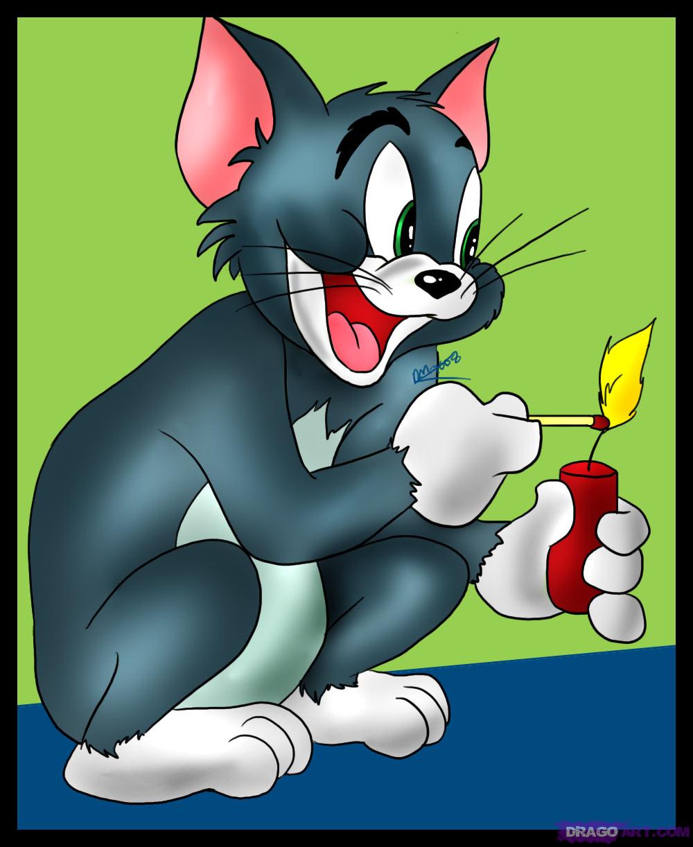 How to Draw Tom the Cat from Tom and Jerry Wallpapers Image for HTC