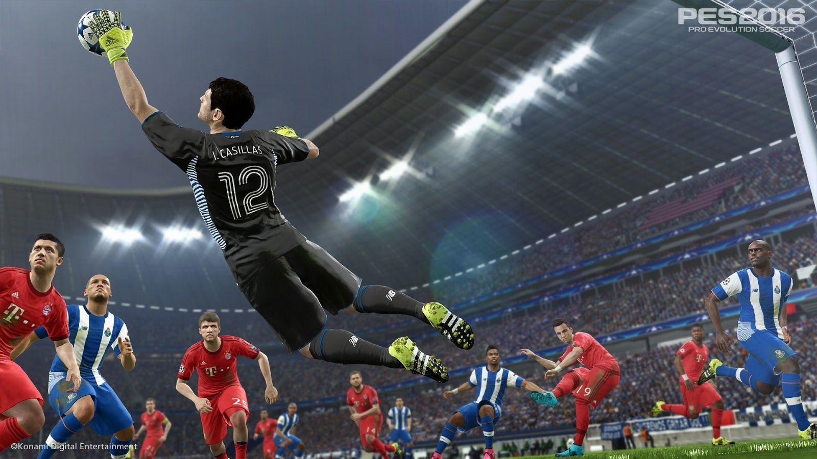 تحميل النسخة الكاملة من بيس 2016 للكمبيوتر pes 2016 full pc