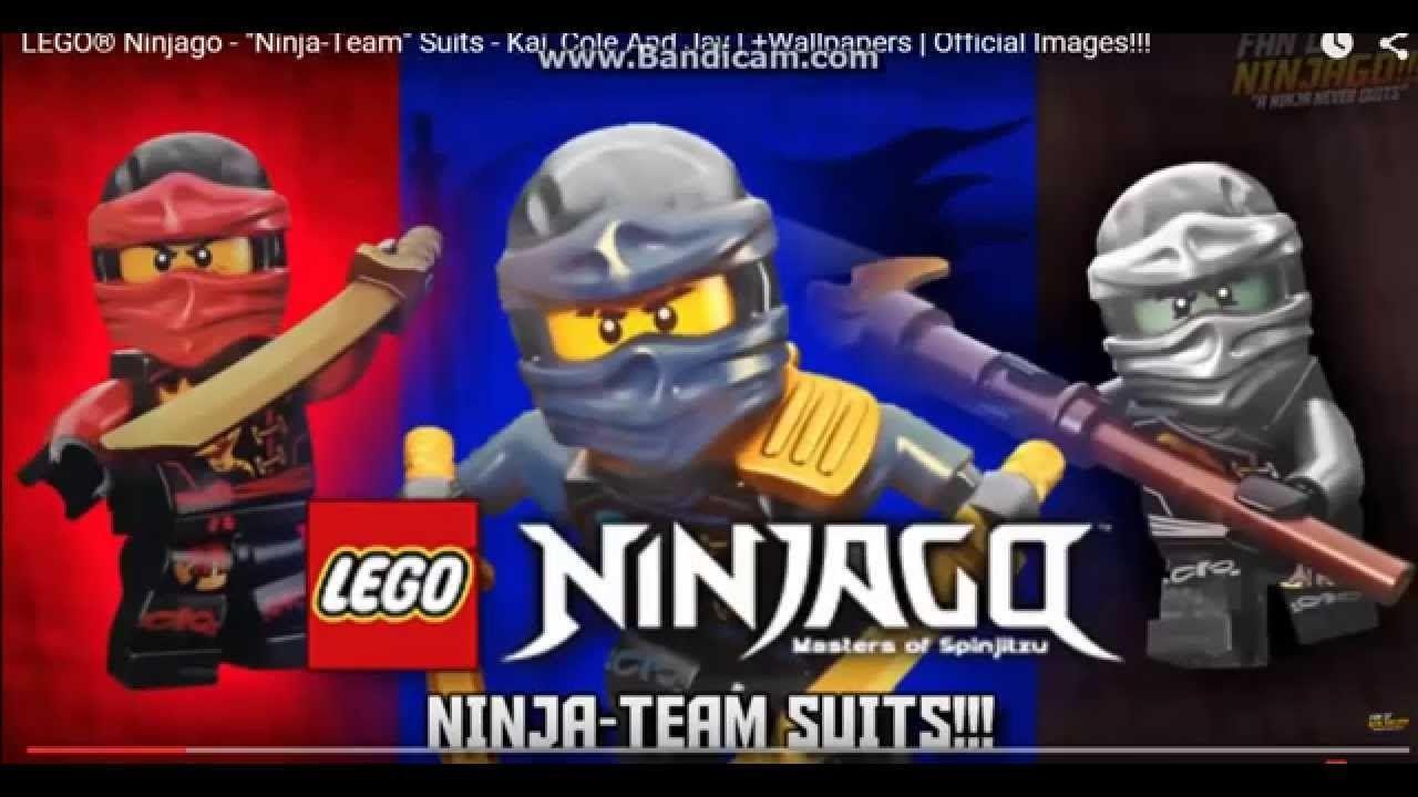 LEGO® Ninjago Team Suits, Cole And Jay. +