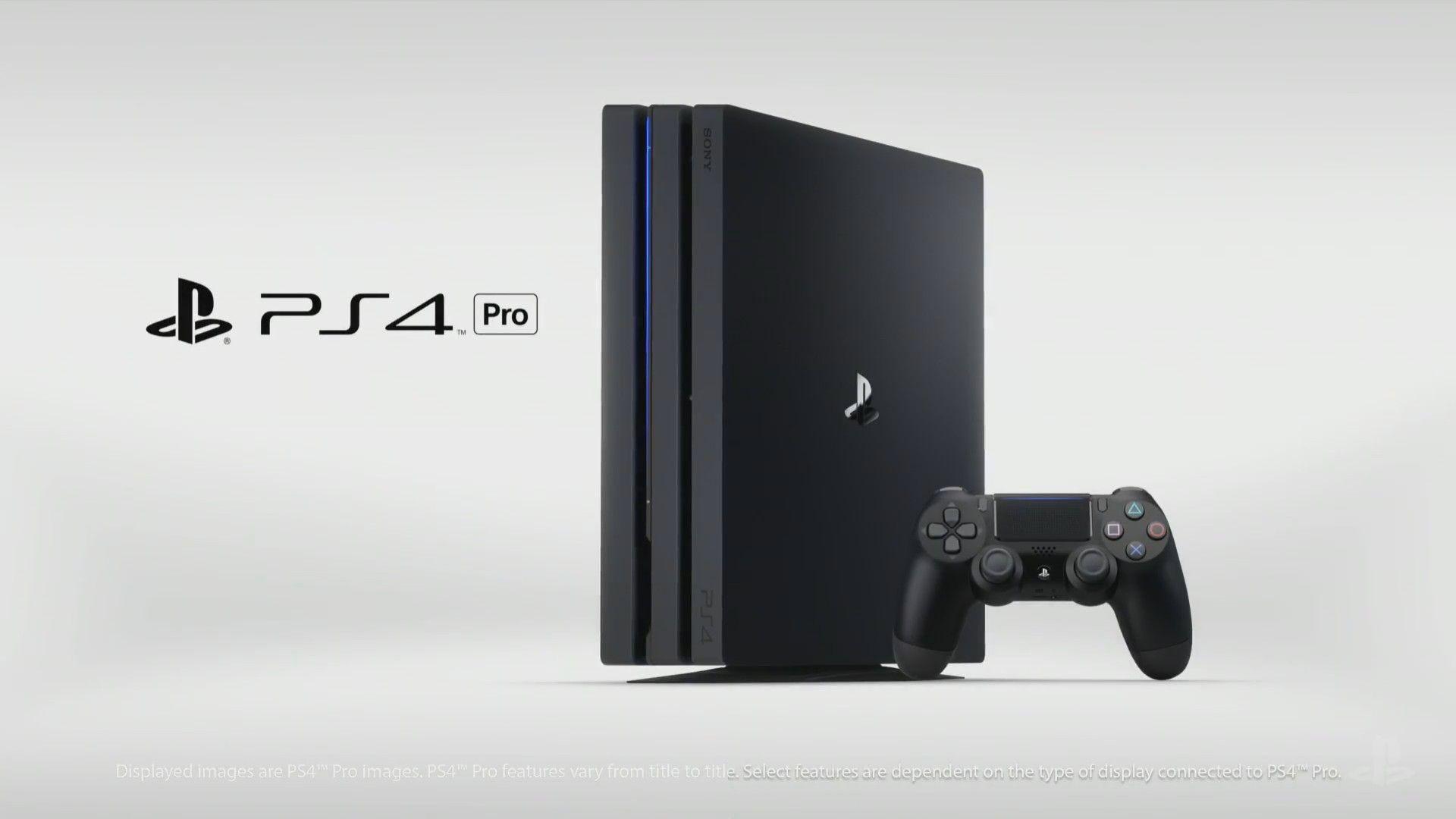 Playstation 4 Pro Wallpaper Image Photo Picture Background