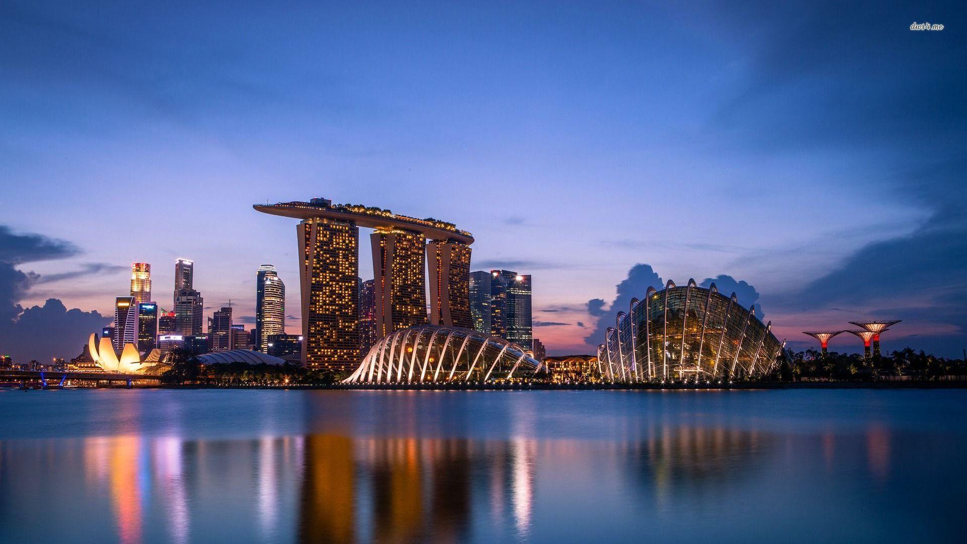 Of the city of Singapore Wallpaper HD, HD Desktop Wallpaper