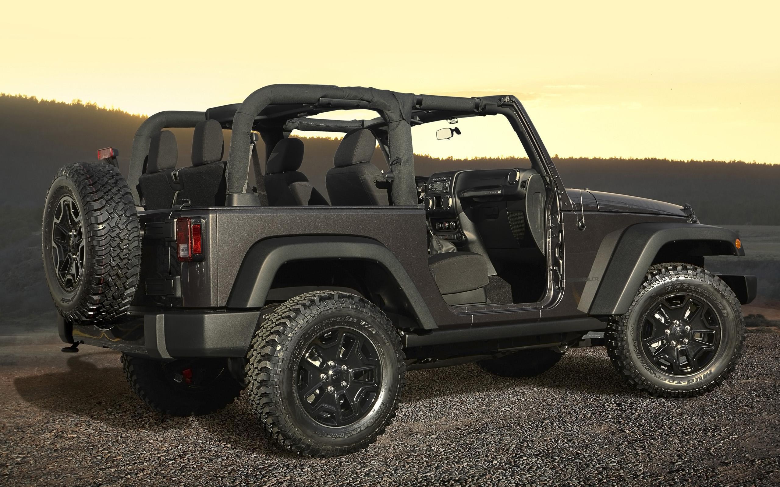 HD 2014 Jeep Wrangler Willys Wheeler 4x4 Wheel Desktop Photo